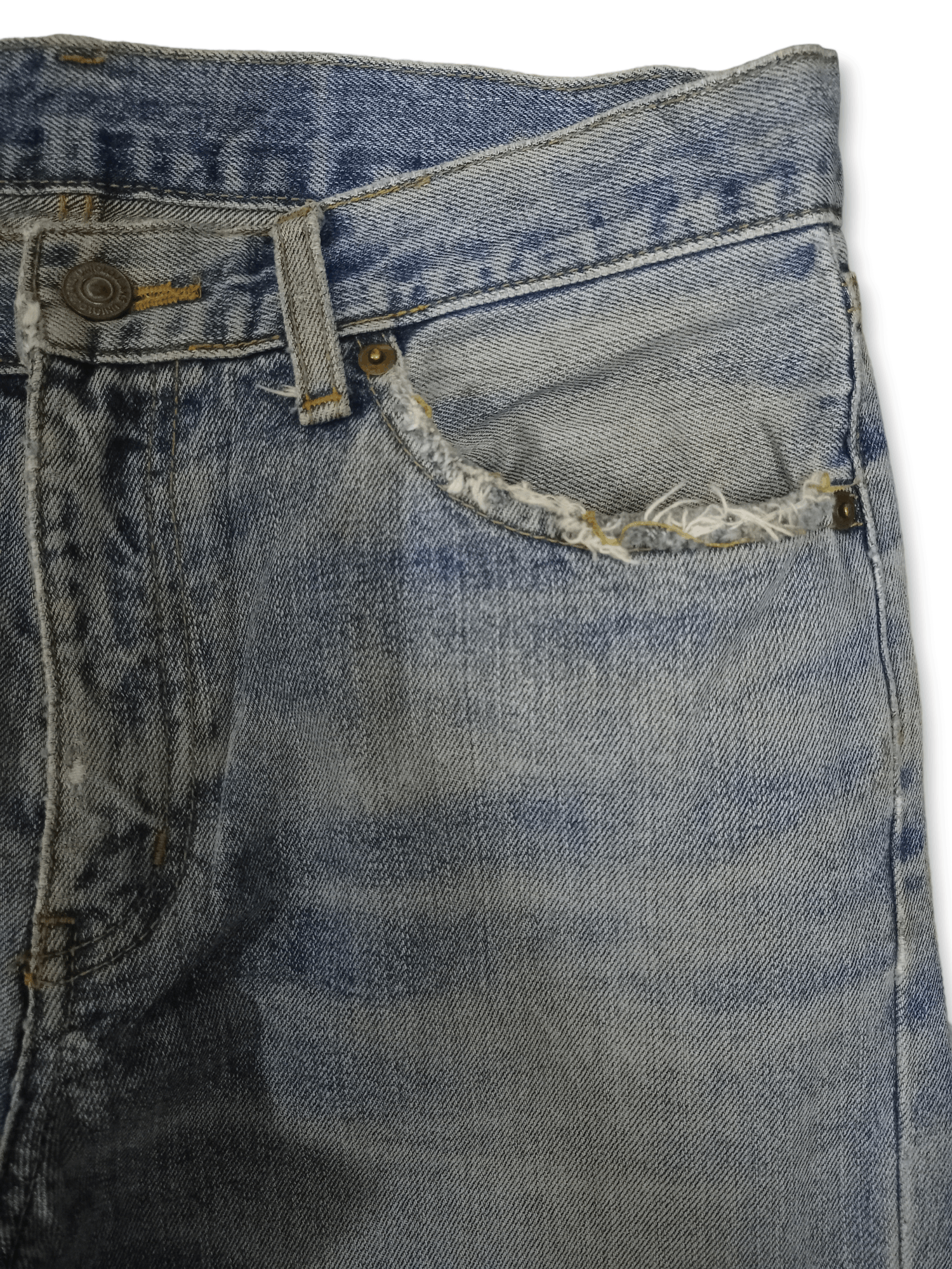 Japanese Brand × Uniqlo Vintage Japanese Uniqlo Blue Wash Bootcut Jeans Size US 30 / EU 46 - 7 Thumbnail
