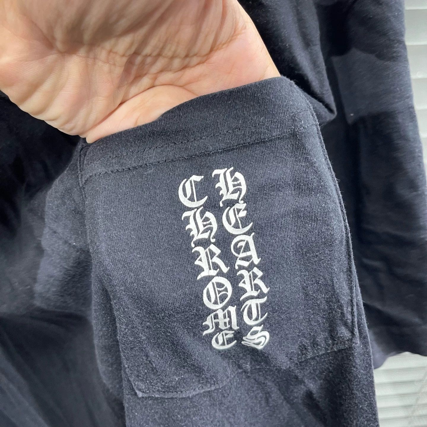Chrome Hearts Chrome Hearts Black Flame Sanskrit Short Sleeve L Size US L / EU 52-54 / 3 - 4 Thumbnail