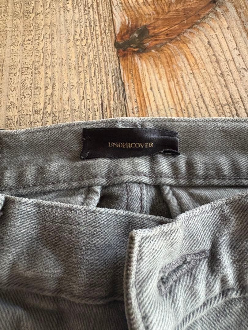 Undercover UNDERCOVER RIPPED KNEE ZIPPER DENIM PANTS 2 Size US 28 / EU 44 - 3 Thumbnail