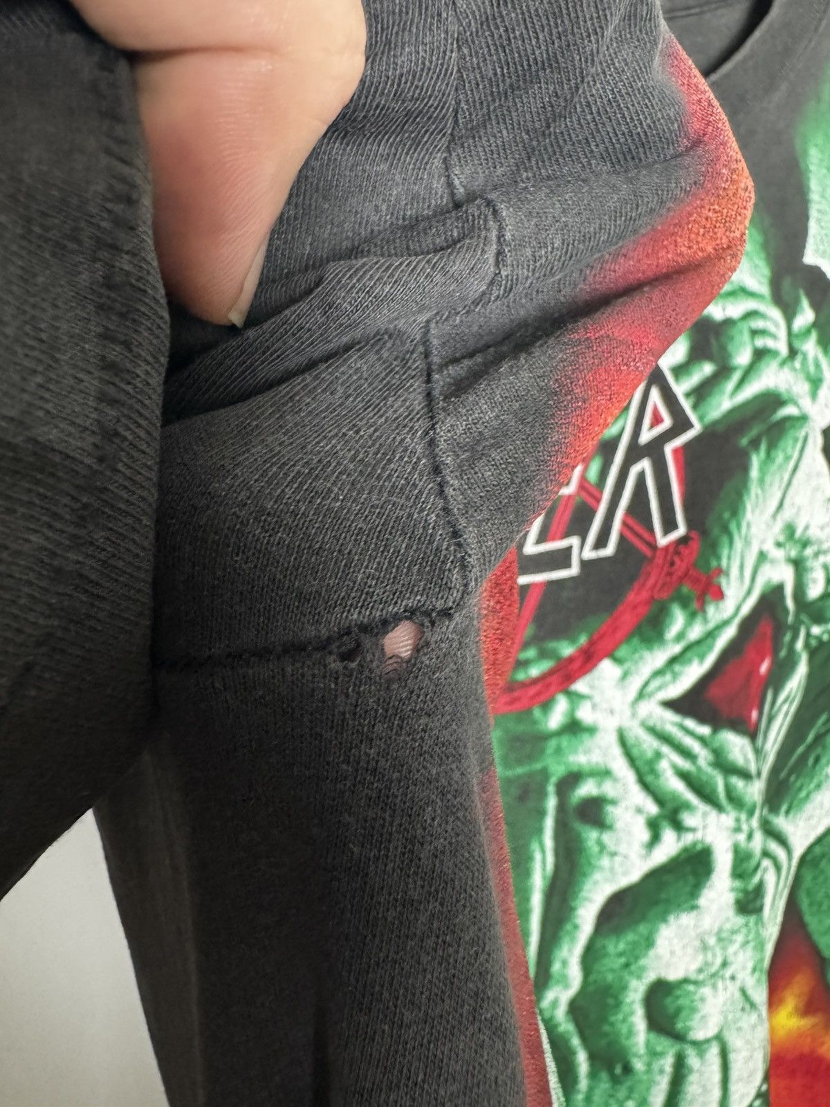 Vintage Vtg Slayer Size US XL / EU 56 / 4 - 3 Thumbnail
