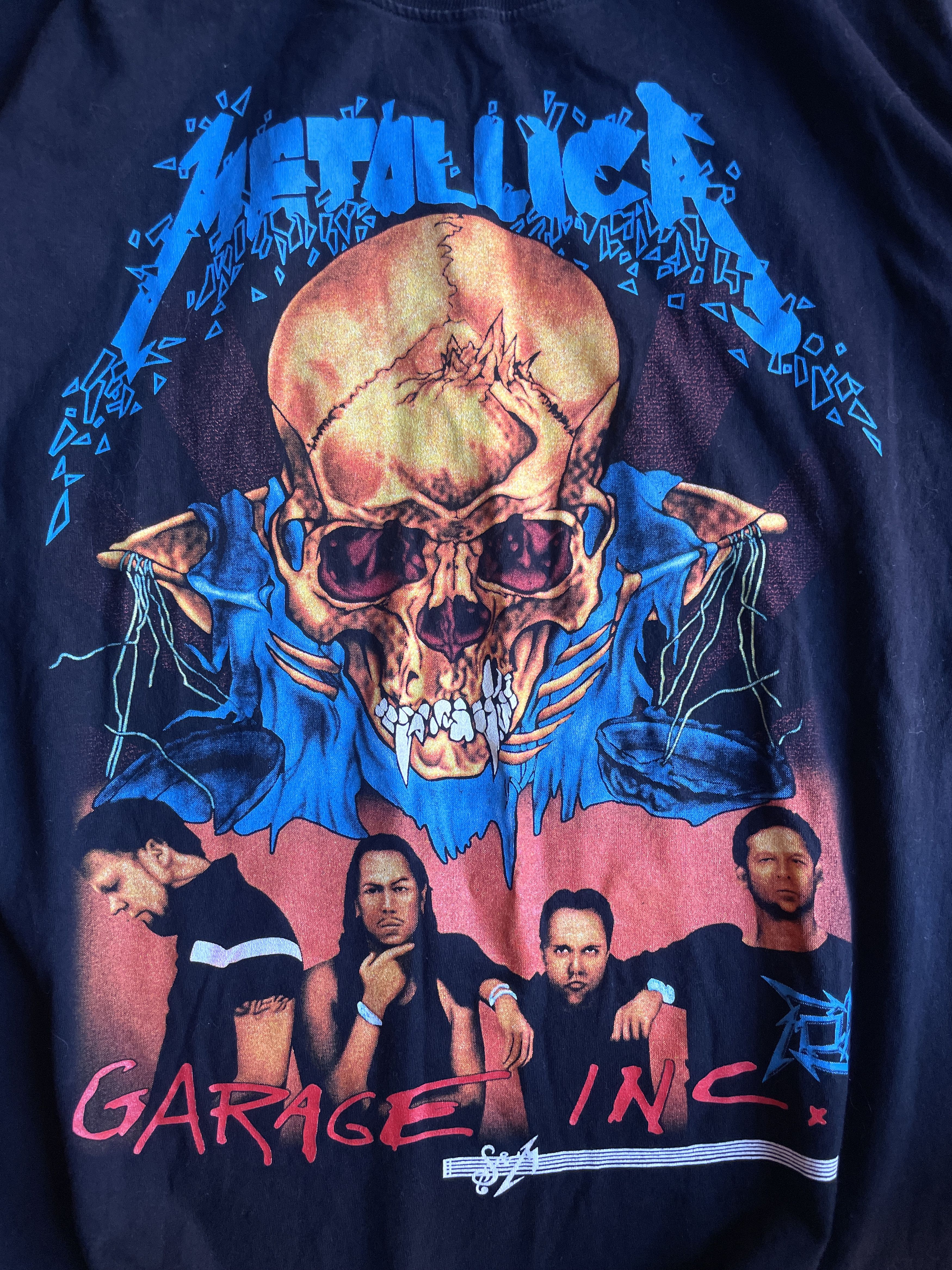 Giant × Metallica × Vintage Giant Metallica Vintage Tee XL Size US XL / EU 56 / 4 - 3 Thumbnail