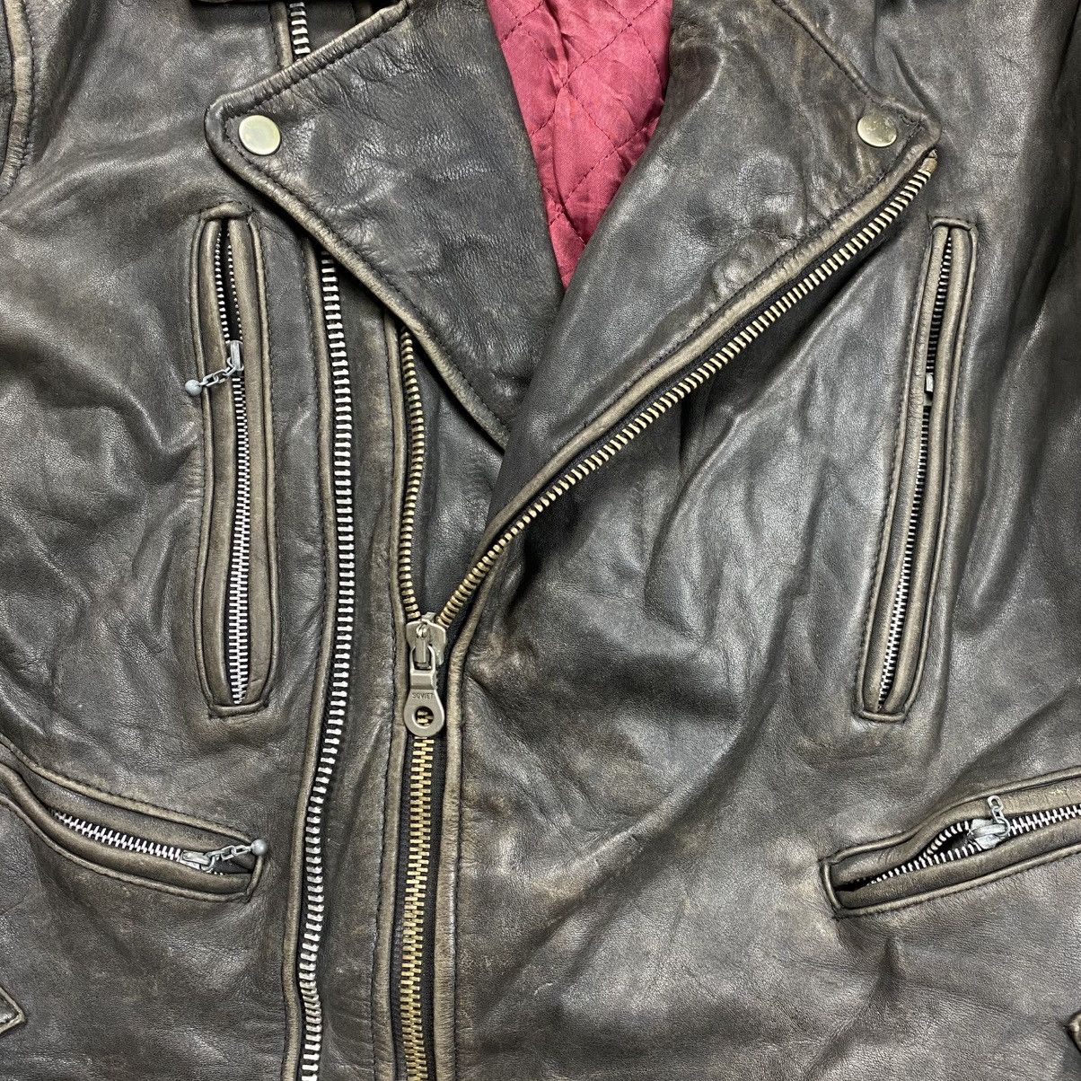 Lewis Leathers Vintage lewis leather double riders leather jacket Size US L / EU 52-54 / 3 - 6 Thumbnail