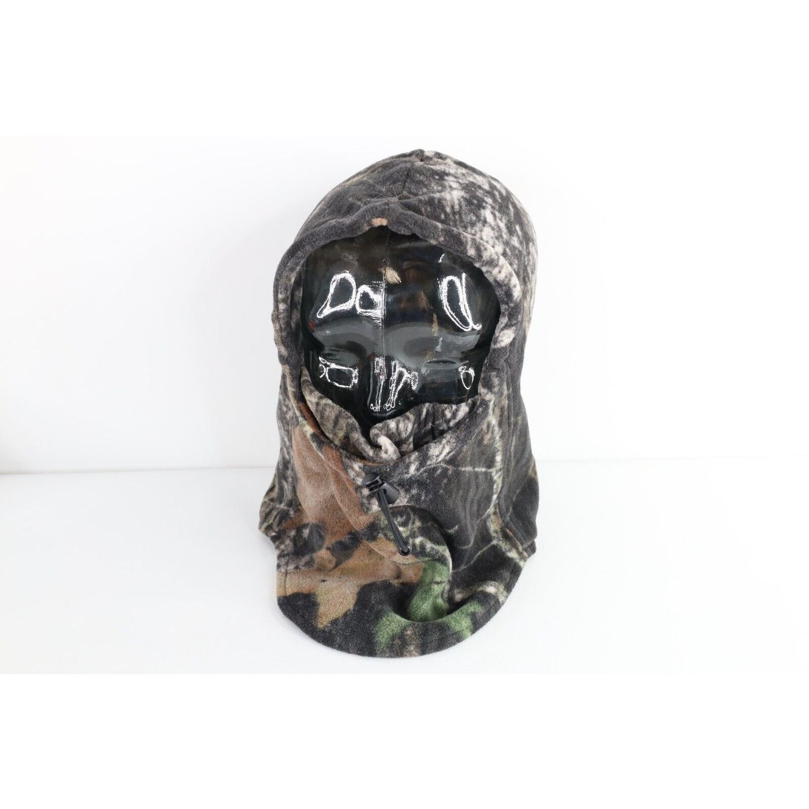 Vintage Vintage 90s Streetwear Mossy Oak Camouflage Fleece Hood Size ONE SIZE - 1 Thumbnail