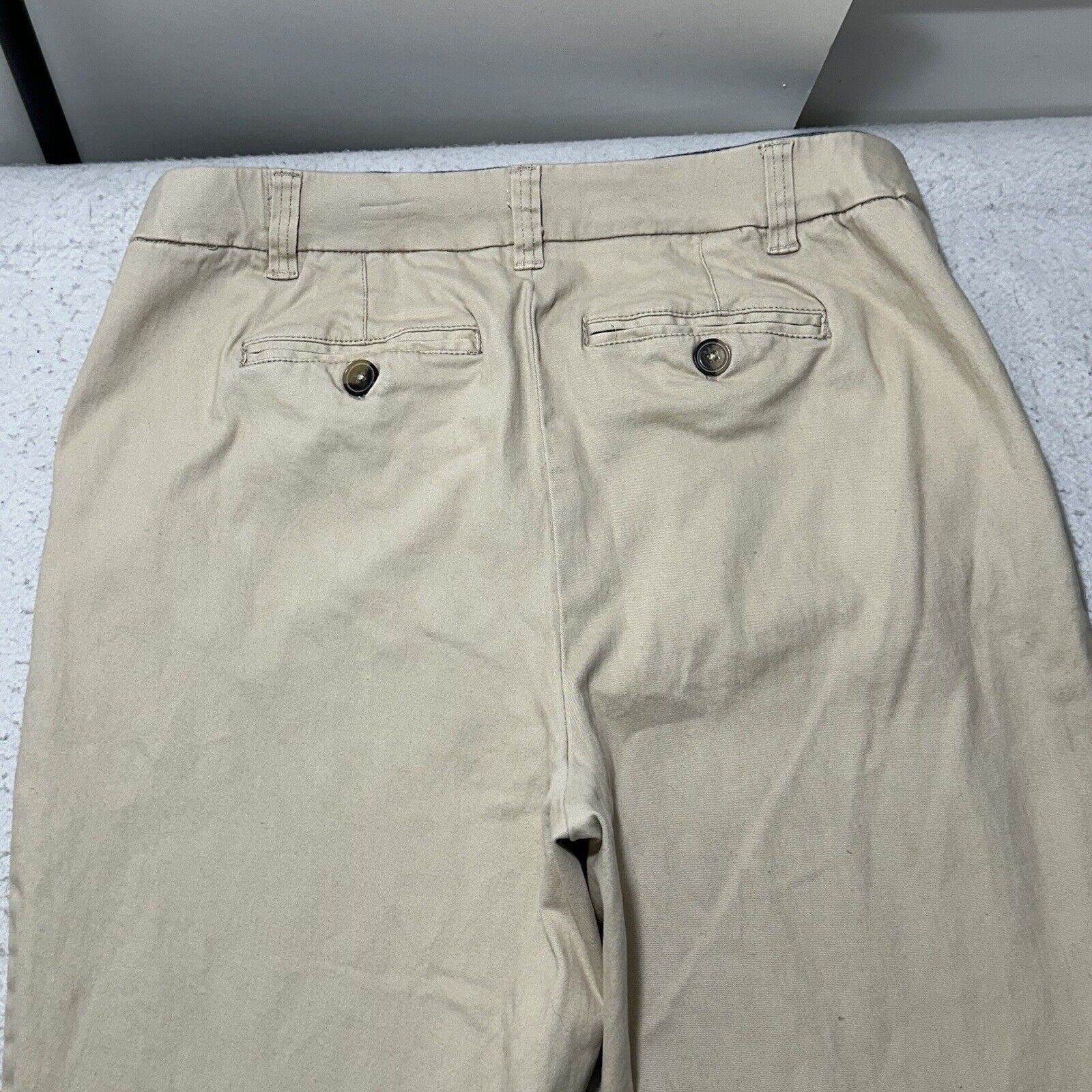 Other Woman Within 14W Chino Pants Light Khaki Beige High Rise Size 36" / US 14 / IT 50 - 8 Thumbnail
