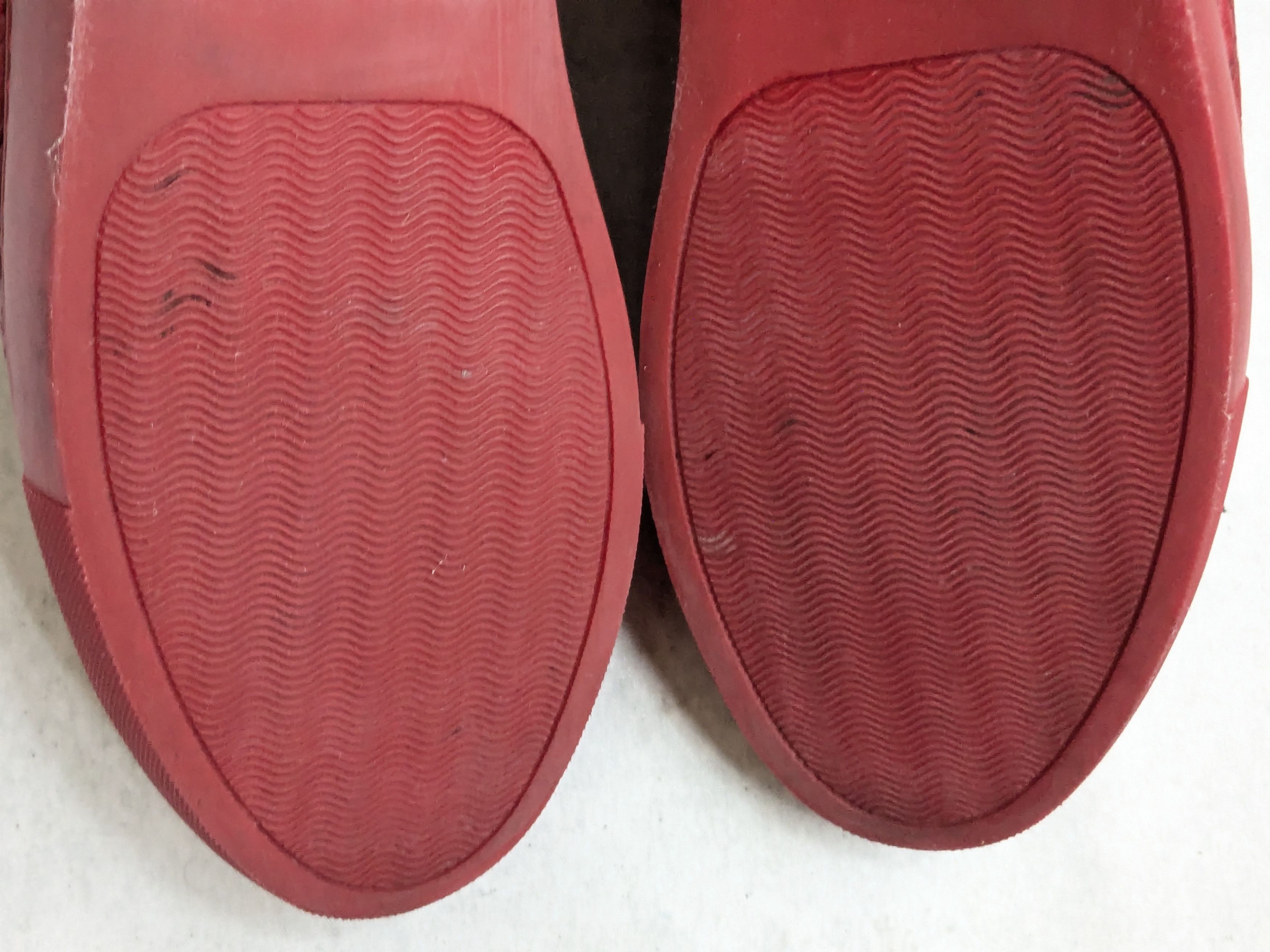 Balenciaga Balenciaga Arena Sneakers Red 12 Leather High Tops Size US 12 / EU 45 - 17 Thumbnail