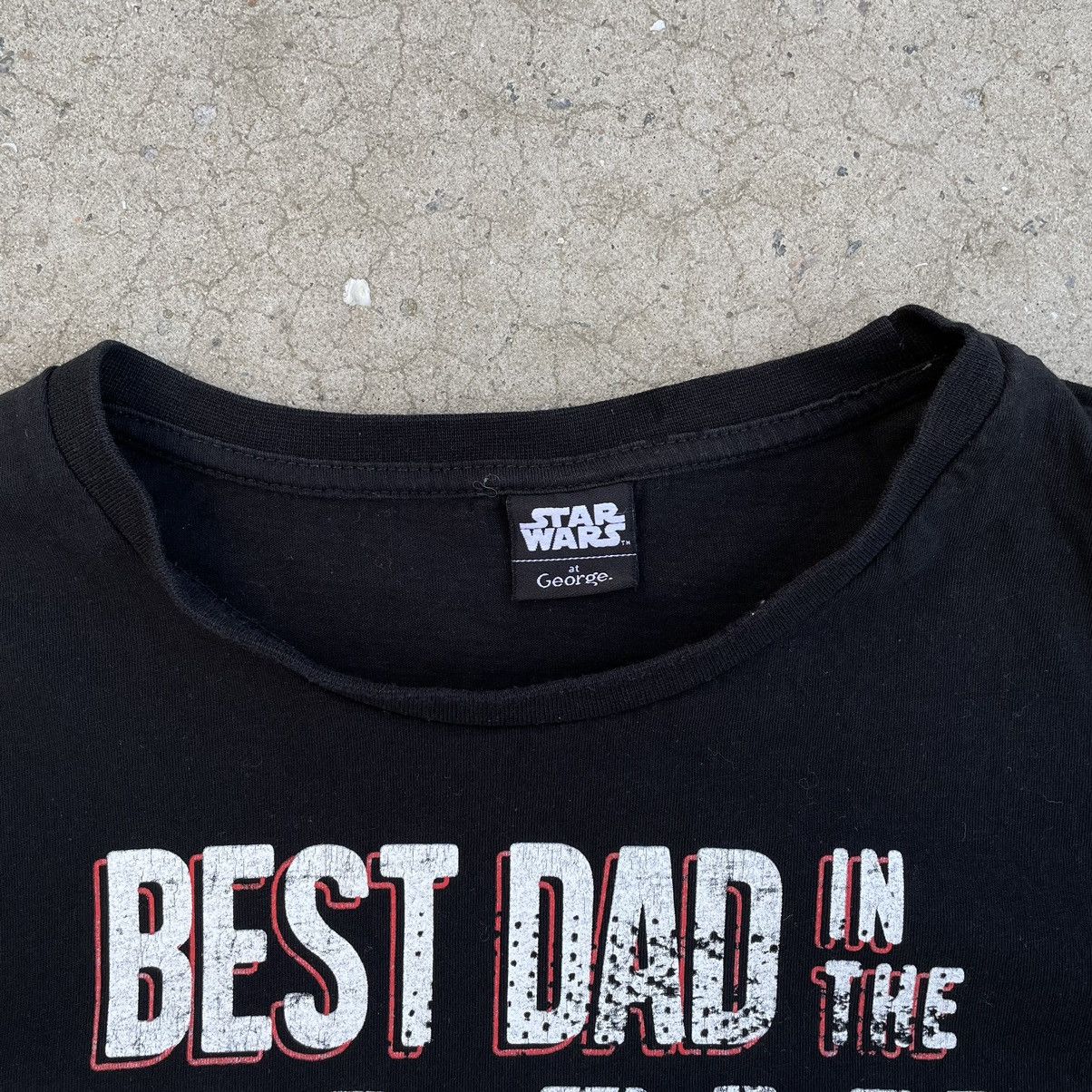 Star Wars × Vintage Vintage Star Wars T-shirts Best Dad in the Galaxy Cartton Size US L / EU 52-54 / 3 - 8 Thumbnail