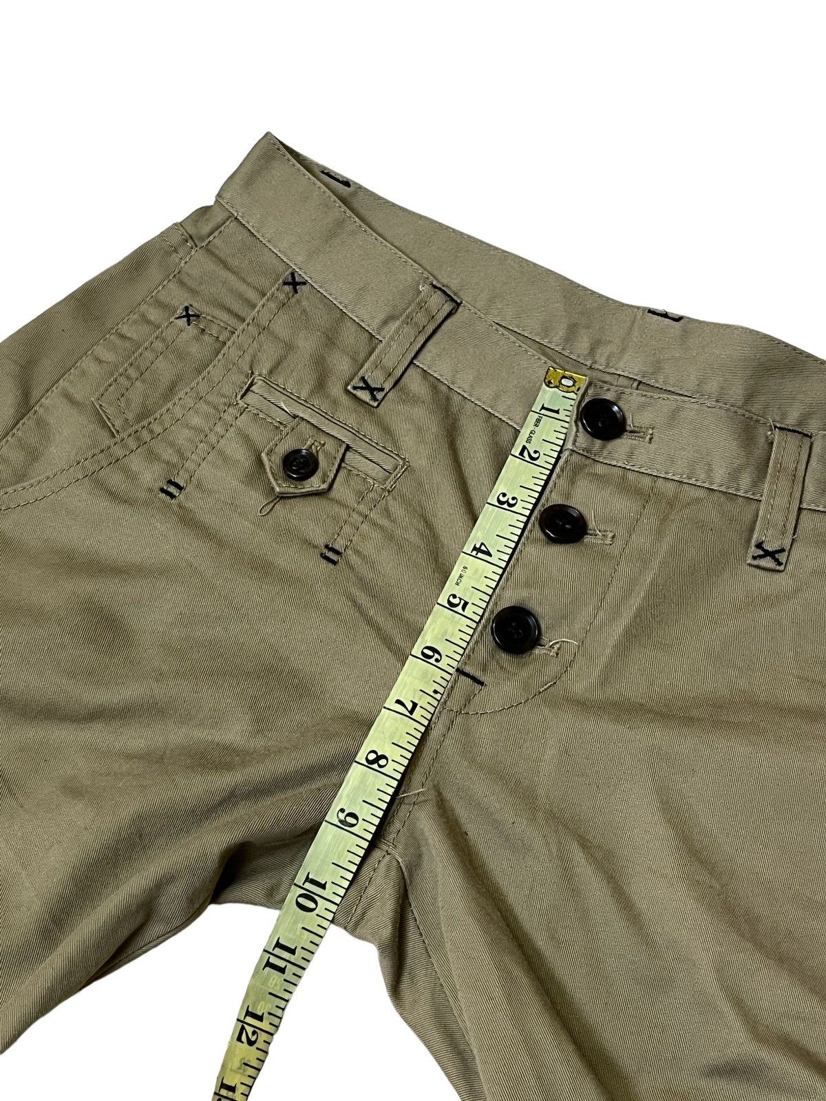 PPFM JAPANESE BRAND PPFM LOW RISE CHINOS PANT Size US 31 - 10 Thumbnail