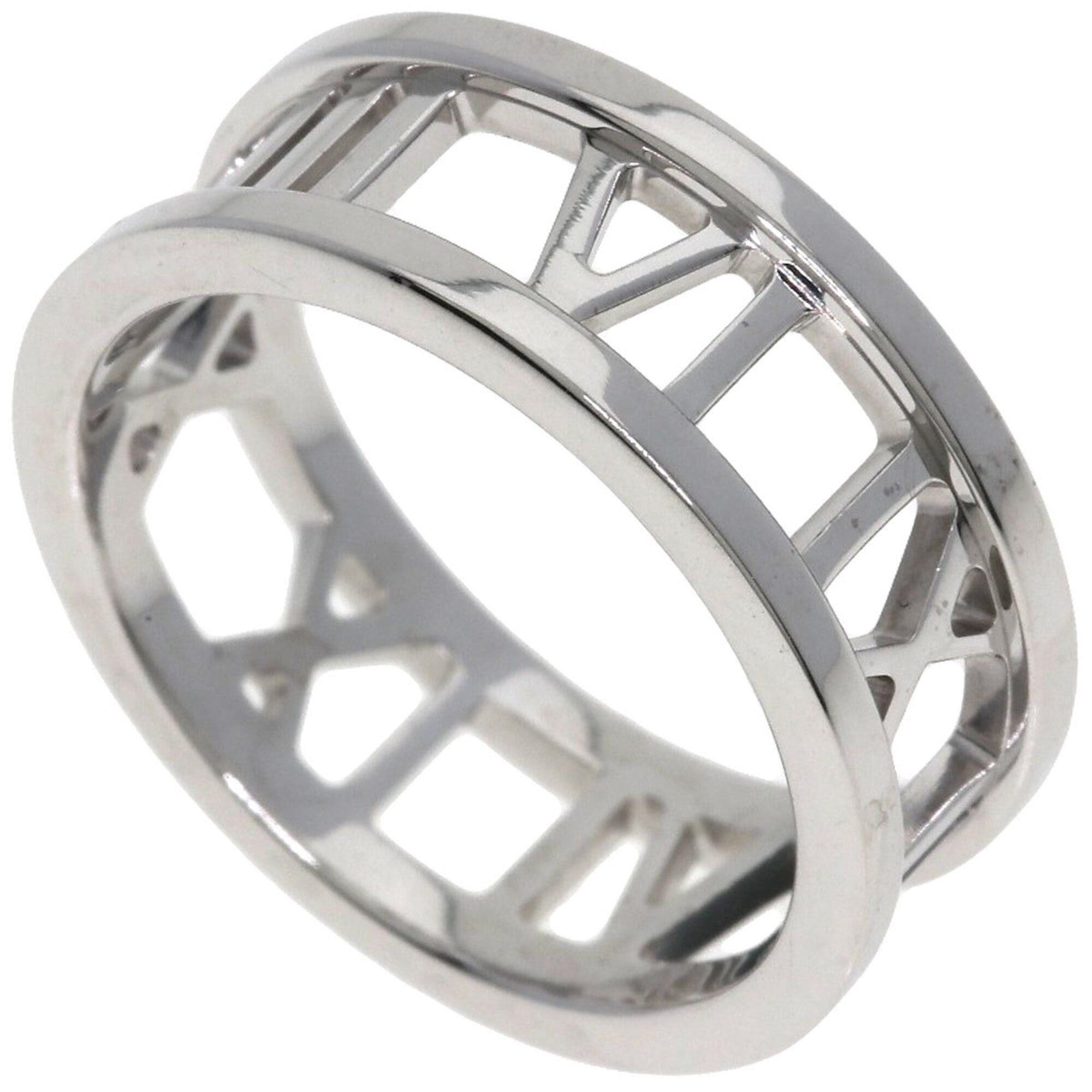 Tiffany & Co. Tiffany & Co. Open Atlas Ring, 18K White Gold, Women's. Size ONE SIZE - 1 Thumbnail