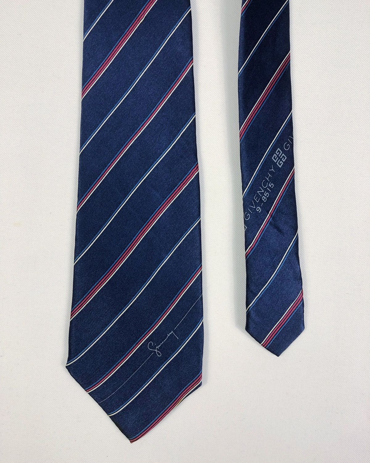 Givenchy Rare Vintage Givenchy Gentleman Silk Tie Size ONE SIZE - 3 Thumbnail