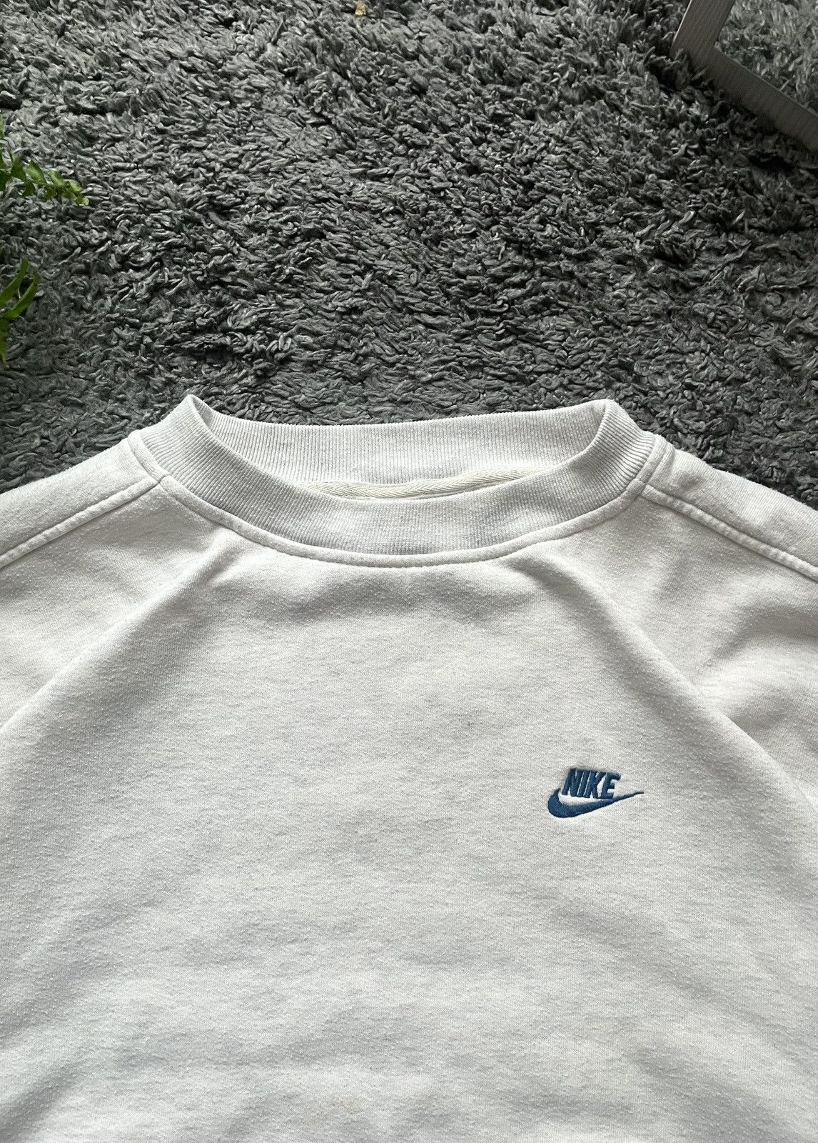 Nike × Vintage 90s Nike Vintage Sweatshirt Streetwear Logo Rare Oversize Size US L / EU 52-54 / 3 - 7 Thumbnail