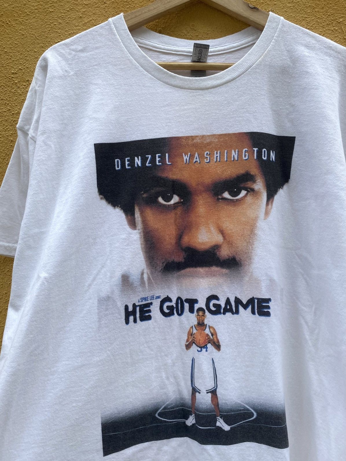Vintage Movie Denzel Washington He Got Game Size US XL / EU 56 / 4 - 1 Thumbnail