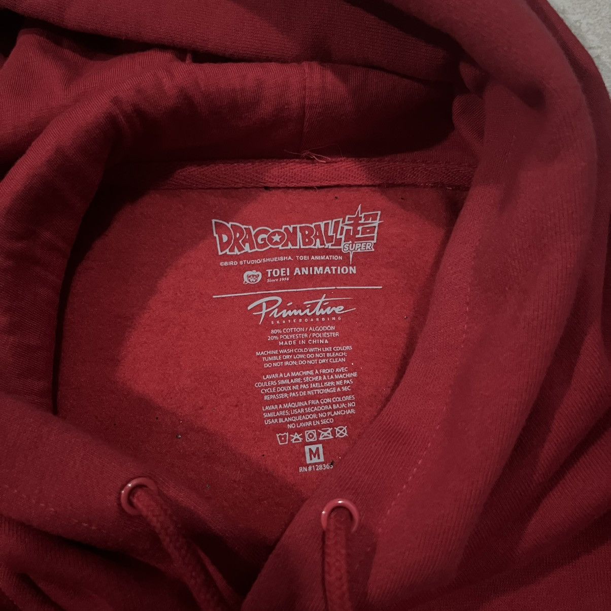 Primitive Primitive x Dragon Ball Z Super Saiyan Red Hoodie Size US M / EU 48-50 / 2 - 6 Thumbnail