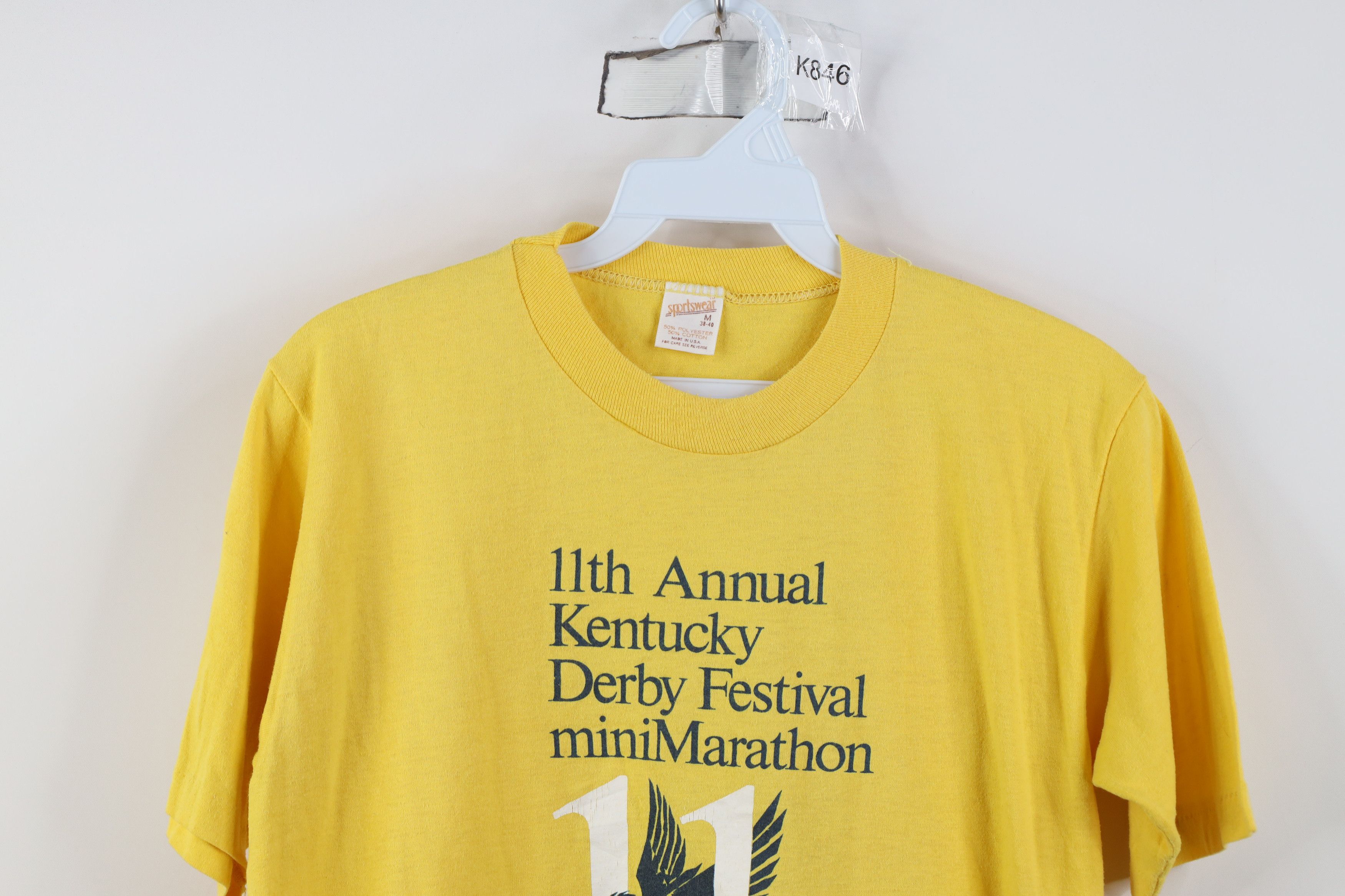 Vintage Vintage 80s Kentucky Festival Mini Marathon T-Shirt USA Size M / US 6-8 / IT 42-44 - 2 Thumbnail