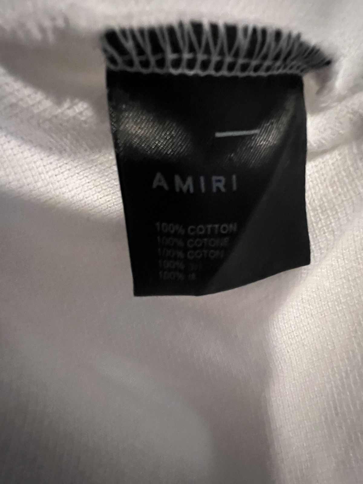 Amiri AMIRI Logo-Embroidered Polo Shirt Size Medium Size US M / EU 48-50 / 2 - 6 Thumbnail