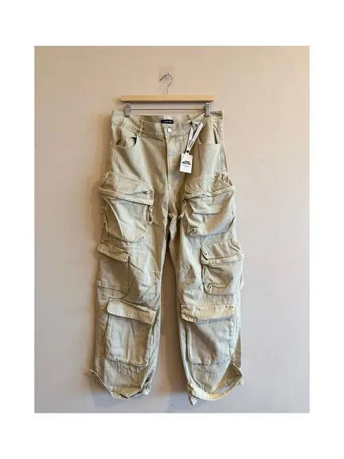 Other Mashima x Kanno Multi Pocket Cargo Wide Leg Jeans Size US 30 / EU 46 - 3 Thumbnail