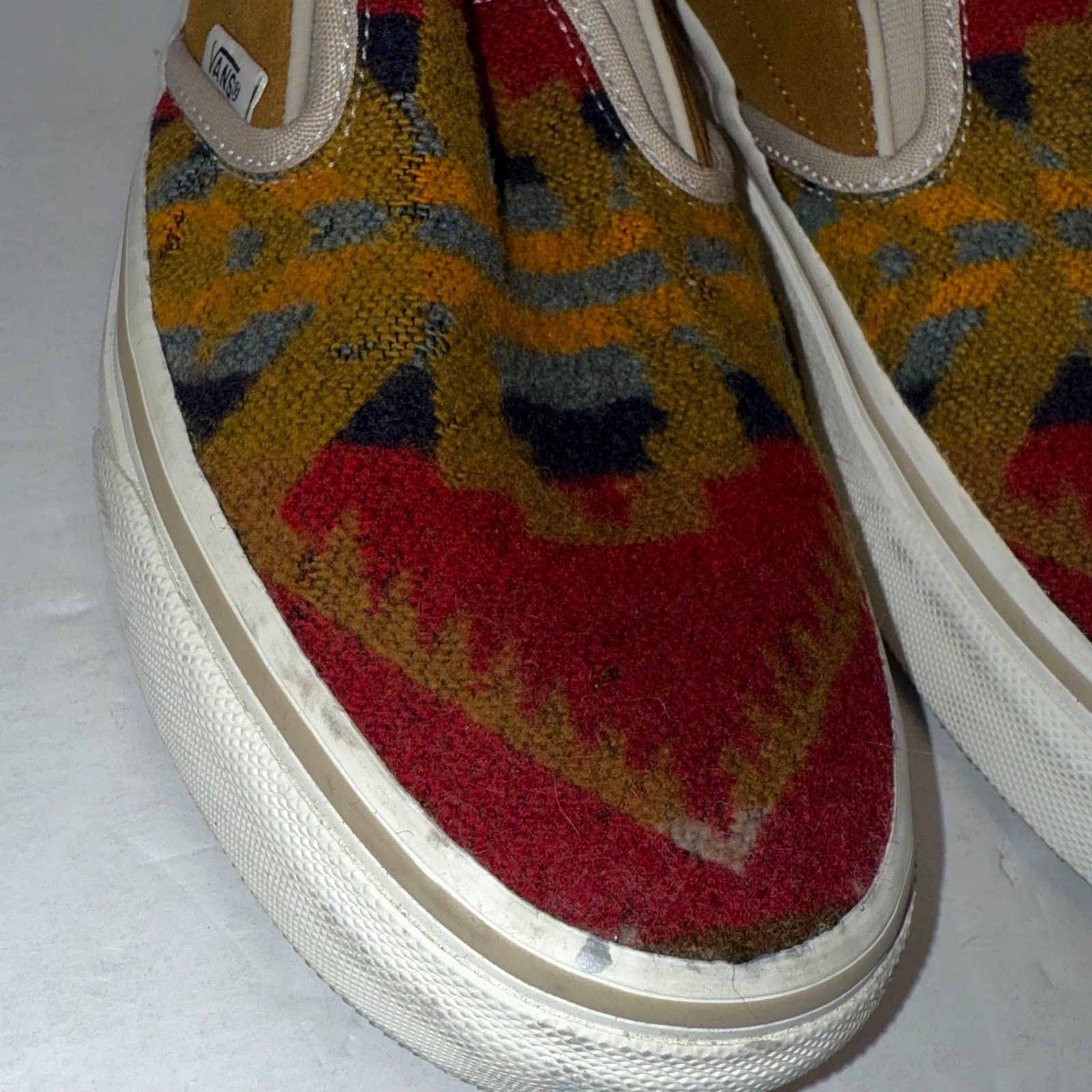 Vans RARE Vans All Nations Skate Jam Slip On Sz 5.5 Van Doren Size US 5.5 / EU 38 - 3 Thumbnail