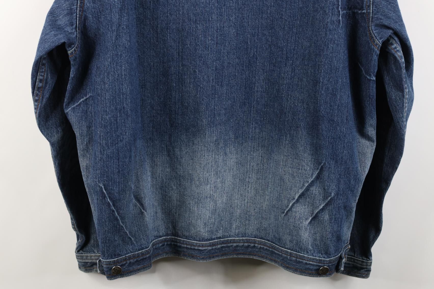 Vintage Vintage 90s Y2K Streetwear Denim Chore Trucker Jacket Size US XL / EU 56 / 4 - 18 Thumbnail