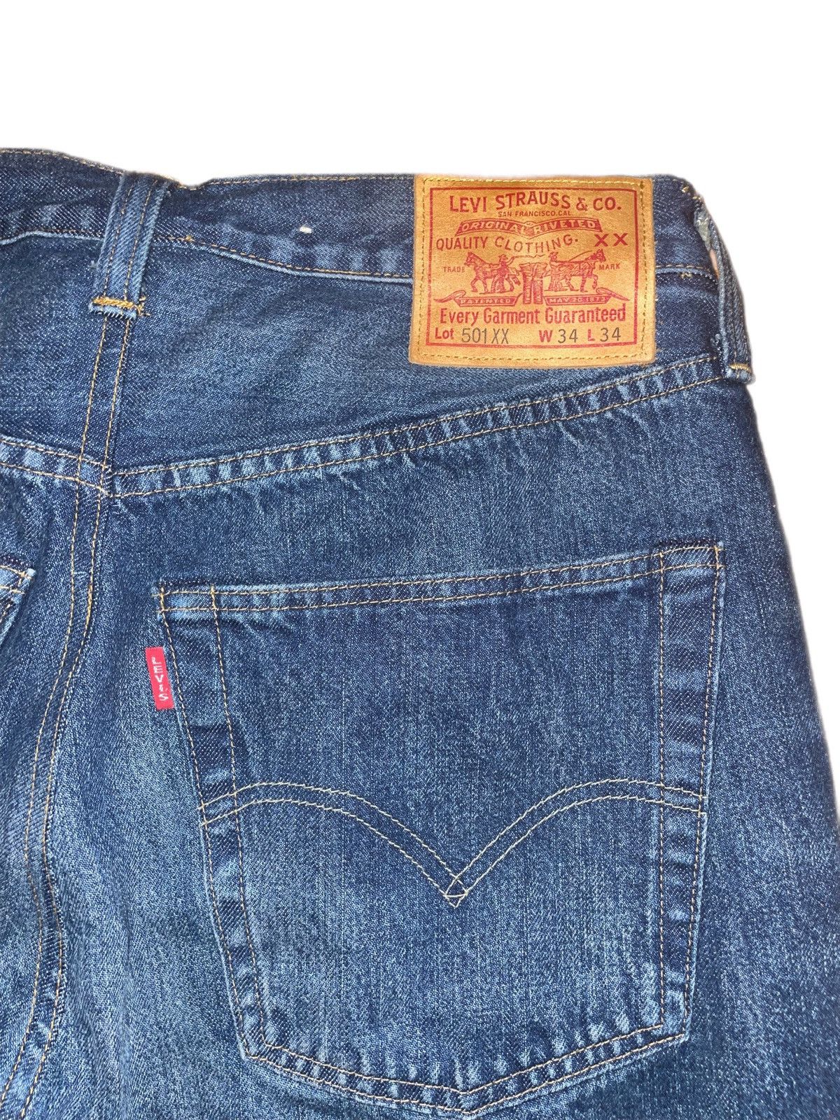 Levi's Made in Japan 501 xx selvaged denim Levi’s Size US 31 - 3 Thumbnail