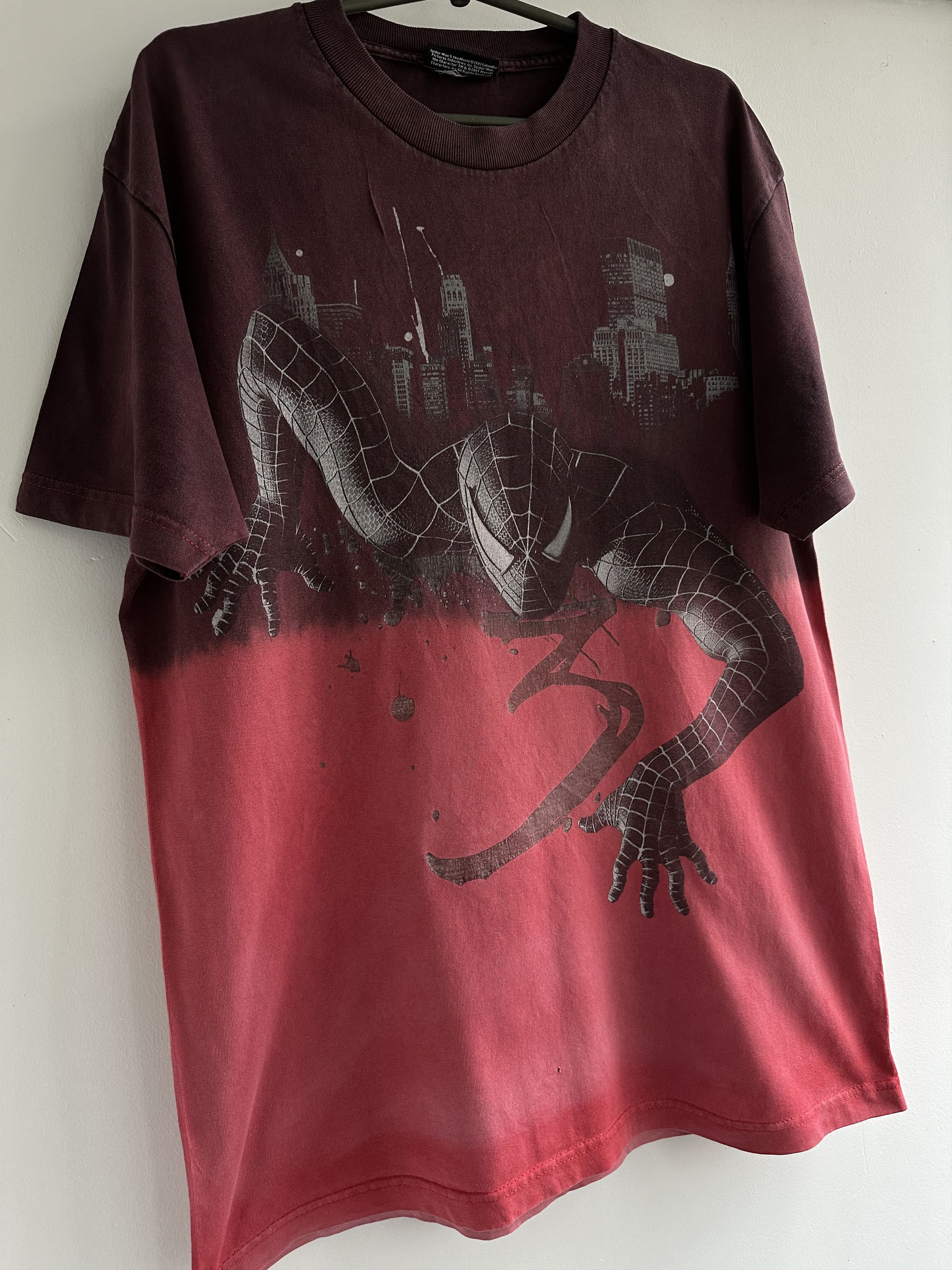 Marvel Comics Spider Man 3 vintage t shirt 2007 marvel Size US XL / EU 56 / 4 - 2 Thumbnail
