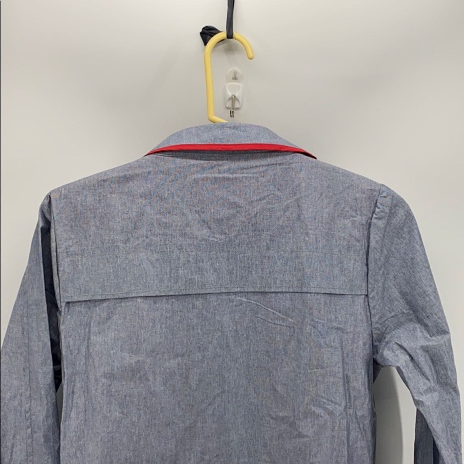 Anthropologie Luii Anthropologie Water Resistant Chambray Zip jacket S Size S / US 4 / IT 40 - 7 Thumbnail