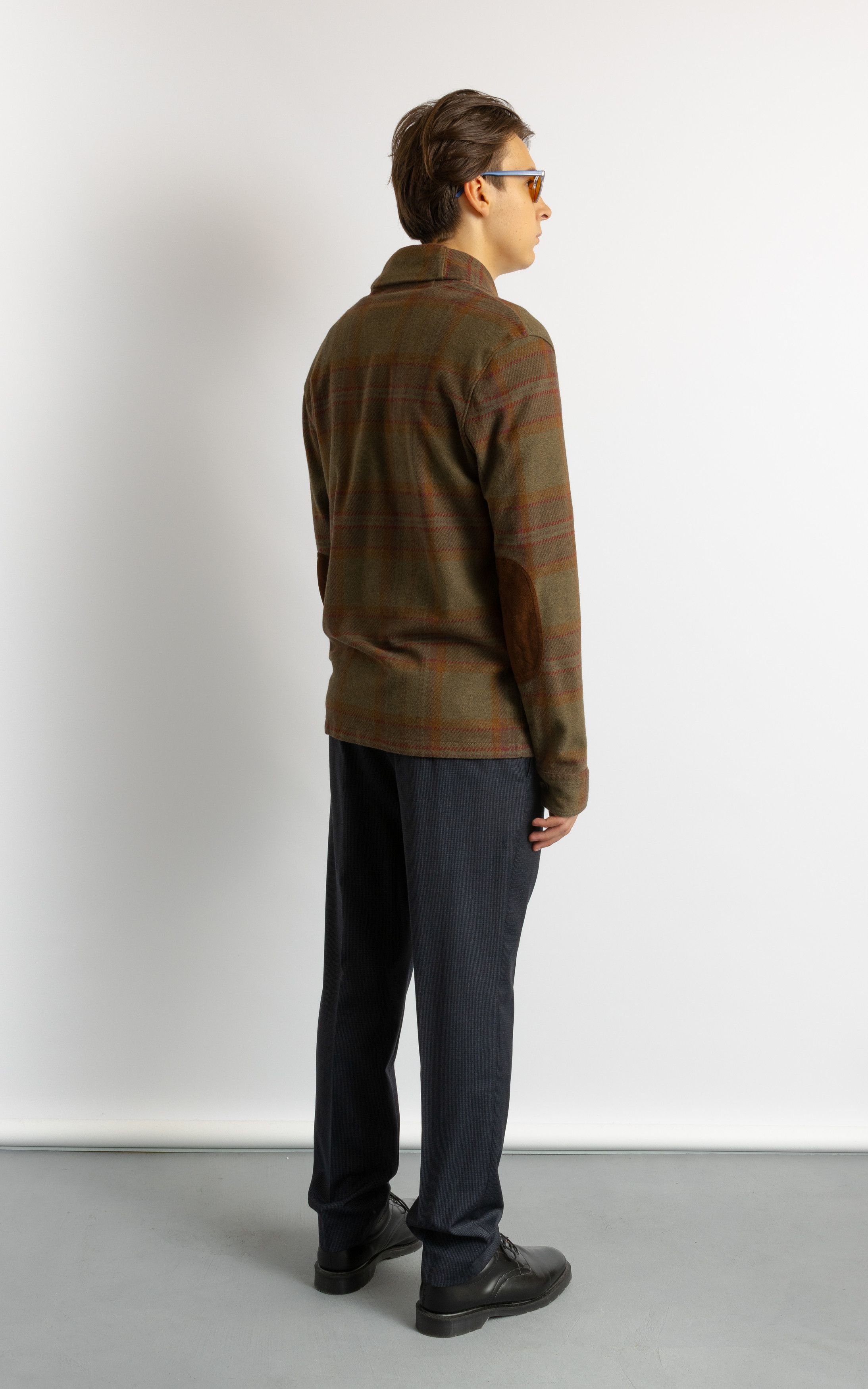 Polo Ralph Lauren Polo by Ralph Lauren Checked Cotton Knit Blazer 8716 Size US M / EU 48-50 / 2 - 5 Thumbnail