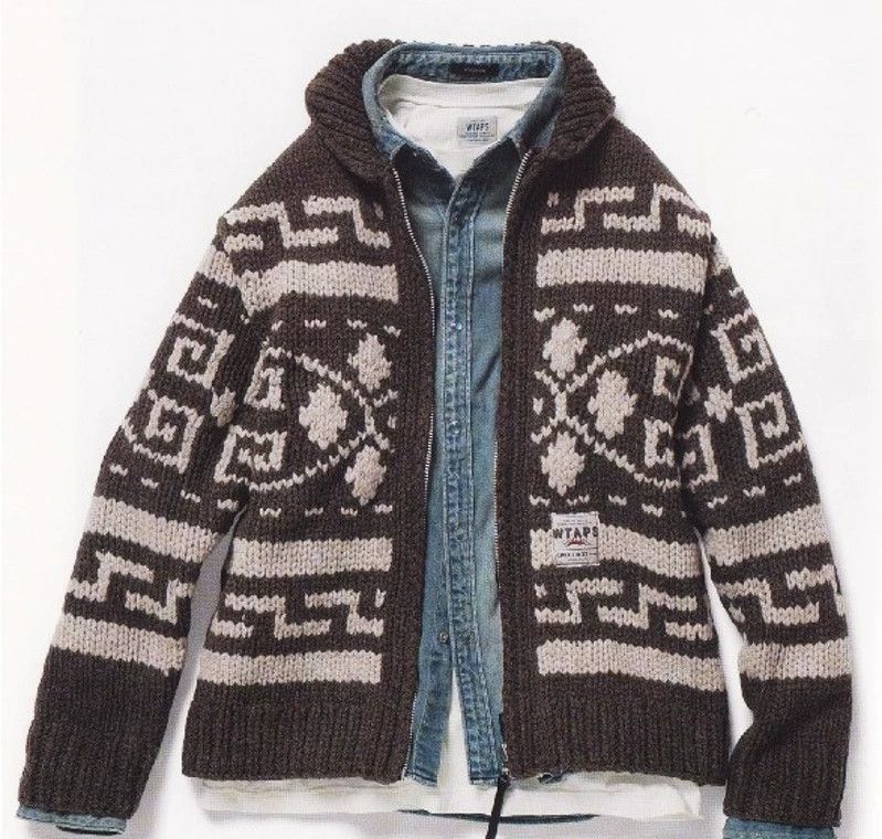 Wtaps WTAPS COWICHAN WOOL SWEATER 13AW S NearNew Tetsu,Y Size US S / EU 44-46 / 1 - 1 Thumbnail