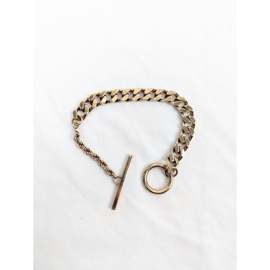 o1rshd1 Size:L/ Gold Sterling Silver Bracelet in Yellow Gold