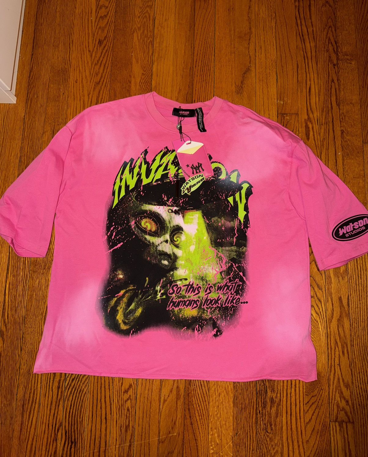 Other Watson Invasion Cropped T-Shirt Pink Size L Size US L / EU 52-54 / 3 - 1 Thumbnail