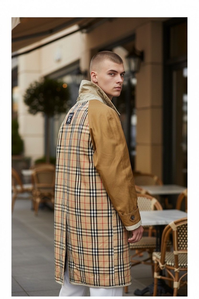 Burberry VINTAGE BURBERRY TRENCH COAT Size US L / EU 52-54 / 3 - 1 Thumbnail