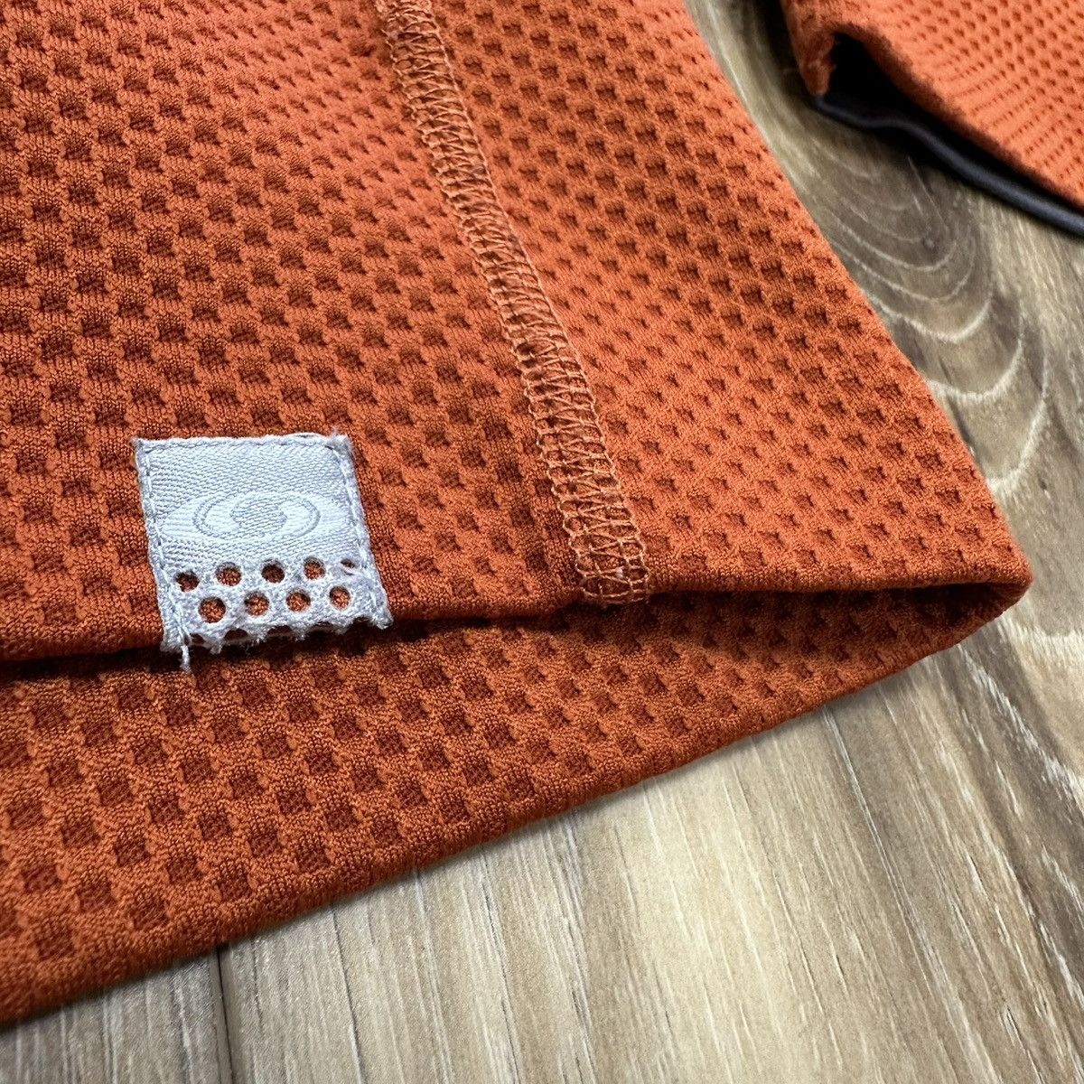 Salomon Y2K Salomon Motomesh Waffle Knit Thermal Long Sleeve Shirt Size US XL / EU 56 / 4 - 5 Thumbnail