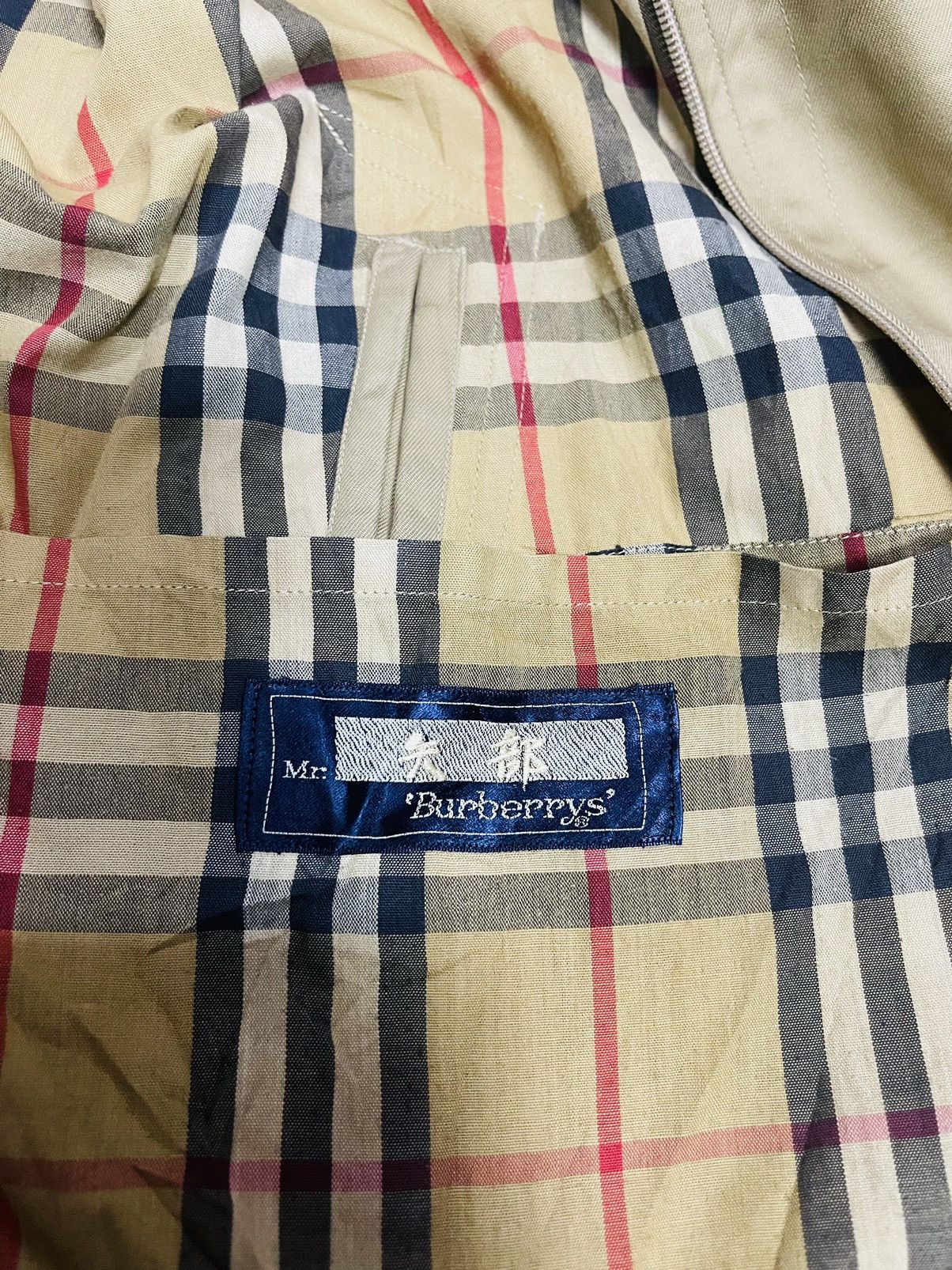 Burberry × Vintage Vintage Burberry Novacheck Trench Coat (10) Size US L / EU 52-54 / 3 - 6 Thumbnail