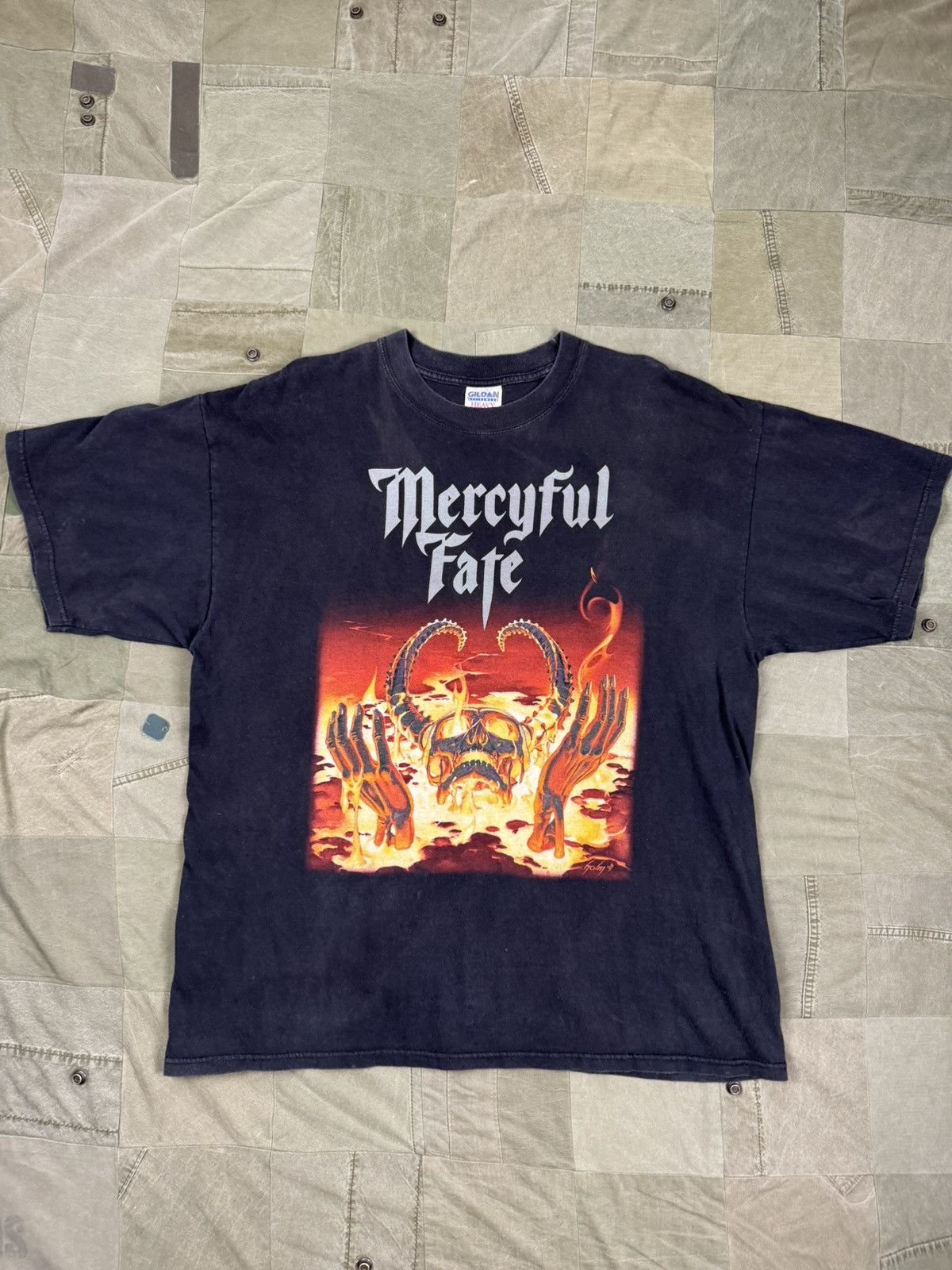 Band Tees × Vintage Mercyful Fate 1999 Tour Tee Size US XL / EU 56 / 4 - 1 Thumbnail