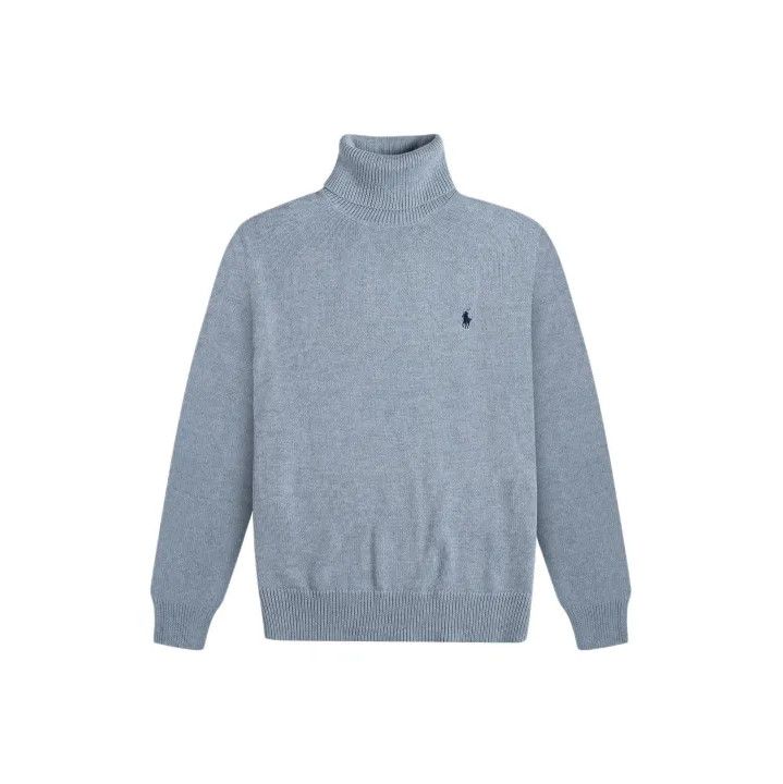 Polo Ralph Lauren Polo Ralph Lauren FW24 Solid Pony Embroidery Turtleneck Knit Sweater Size US M / EU 48-50 / 2 - 1 Thumbnail