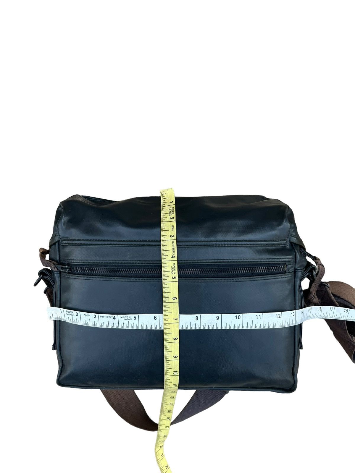 Japanese Brand Vintage Luggage Label Yoshida Tarpaulin Messenger Bag Size ONE SIZE - 25 Thumbnail
