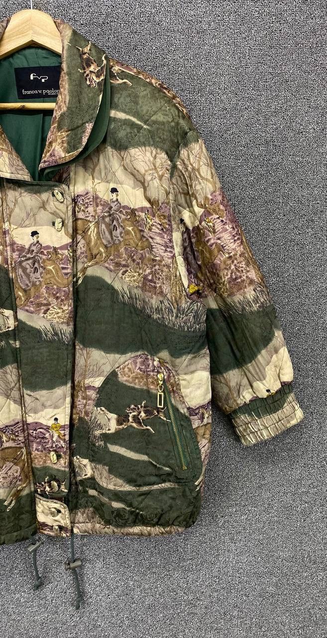 Paoloni Vintage Franca V Paoloni Rare Art Design Jacket Size M / US 6-8 / IT 42-44 - 4 Thumbnail