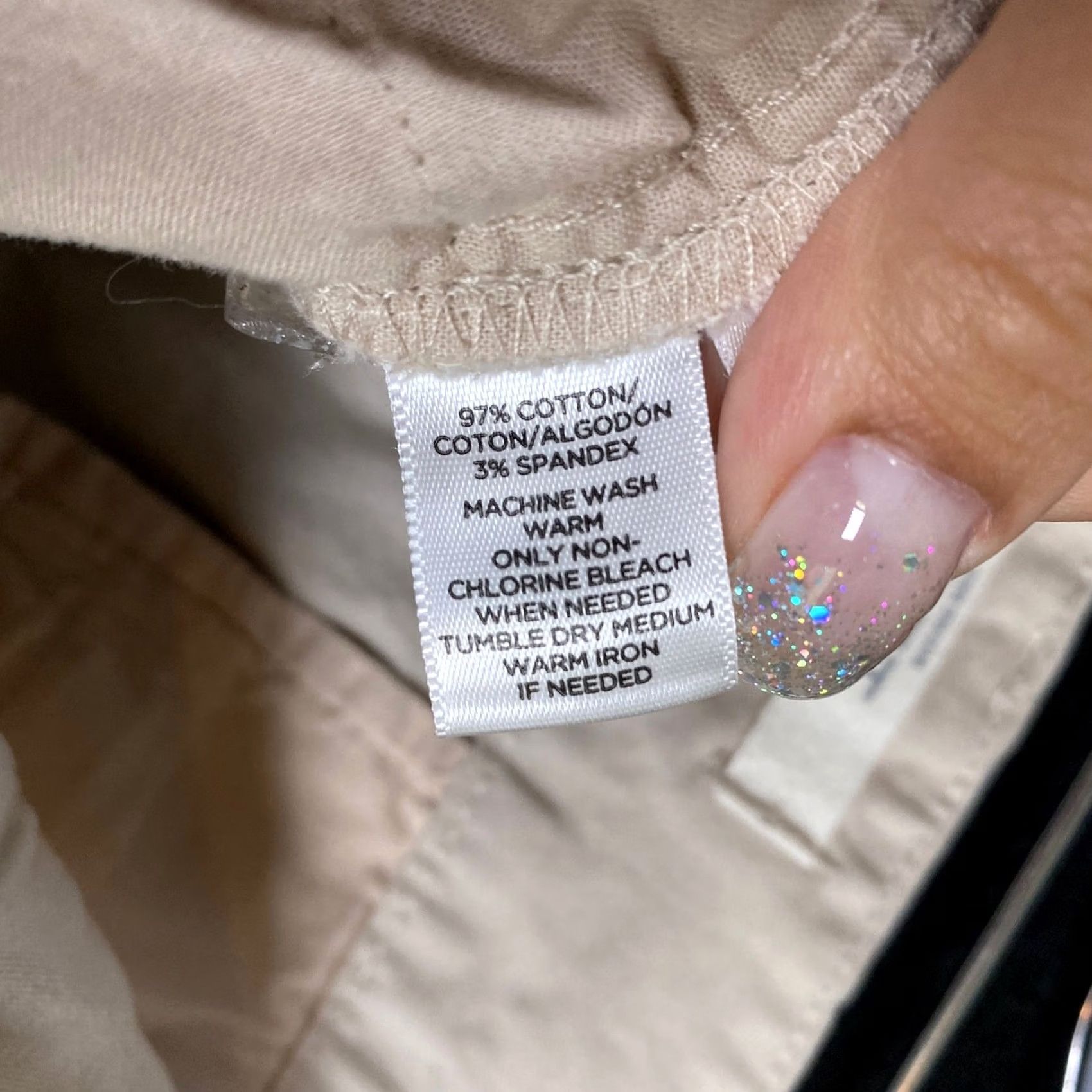 Ann Taylor Ann Taylor LOFT Womens Pants Tan Marisa Capri Cropped Workwear Stretch 12 Size 25" / US 0 / IT 36 - 6 Thumbnail