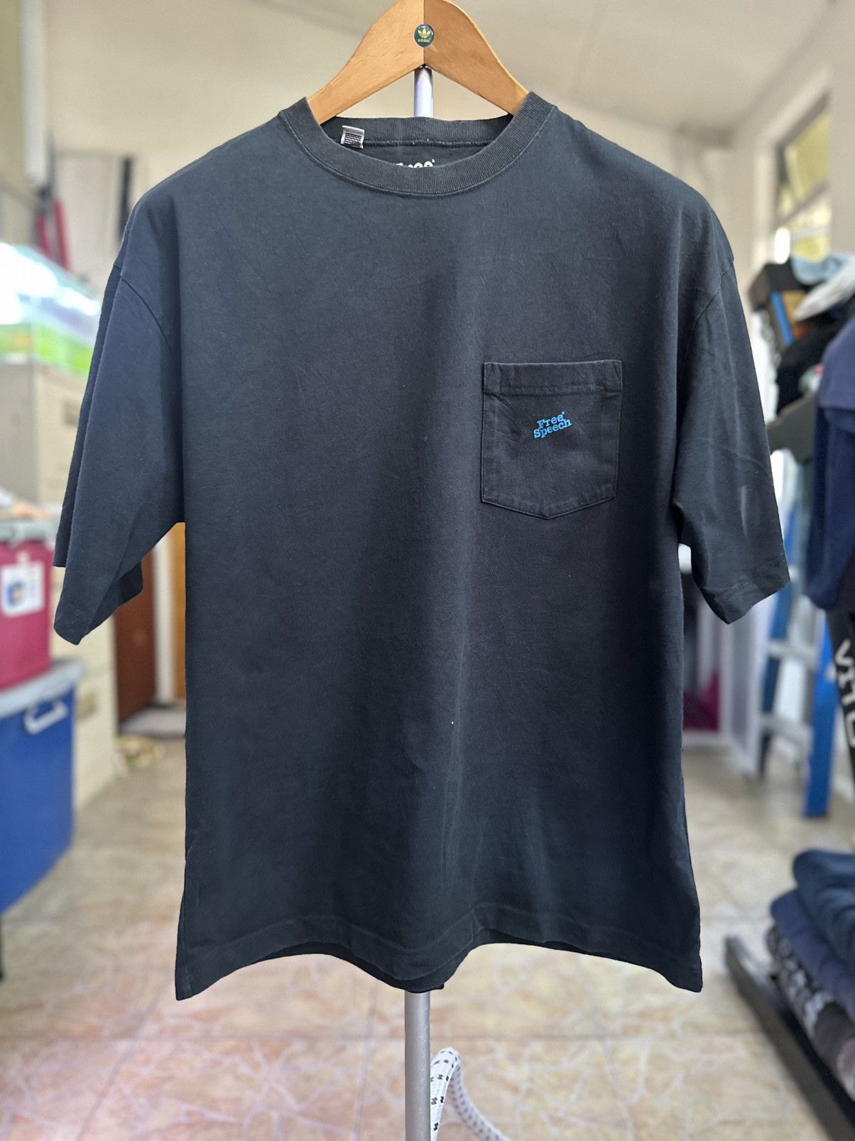 Vintage Vintage free speach tshirt Size US L / EU 52-54 / 3 - 1 Thumbnail