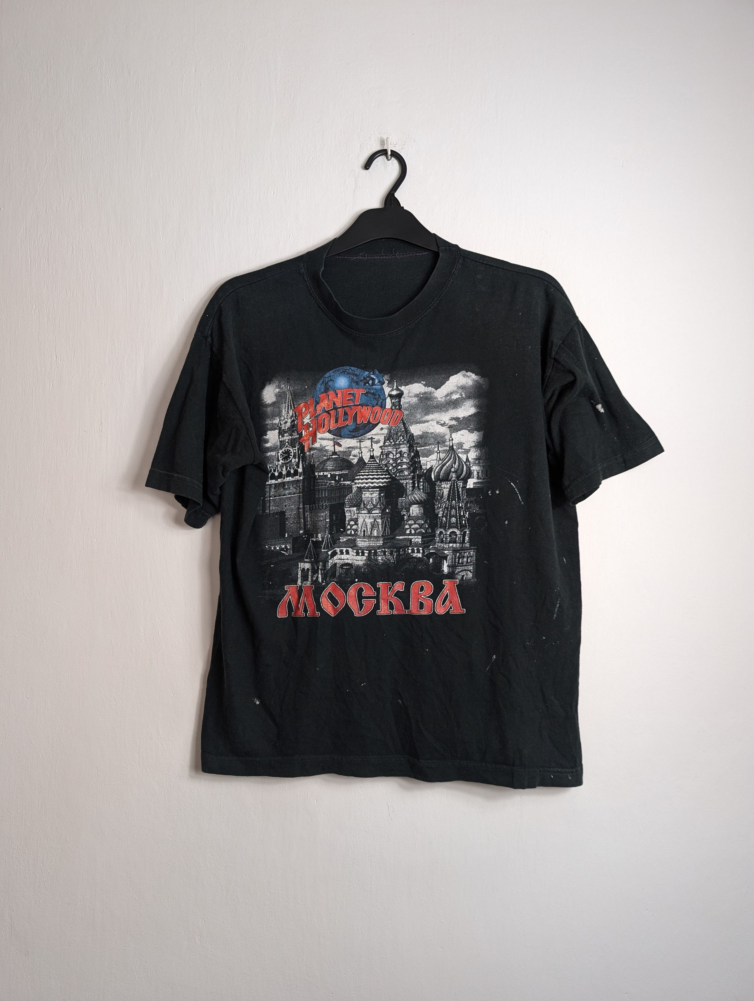 Planet Hollywood Vintage Planet Hollywood Moscow Russia T-Shirt Size US M / EU 48-50 / 2 - 1 Thumbnail