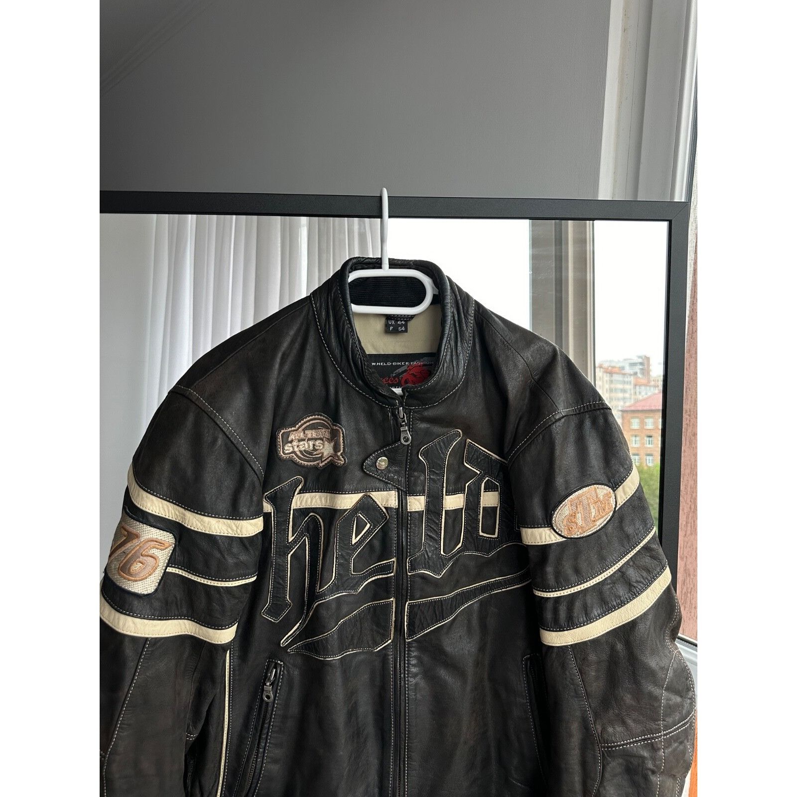 Vintage VTG Held Racing Leather Jacket Punk Faded Brown Moto Y2K Size US M / EU 48-50 / 2 - 12 Thumbnail