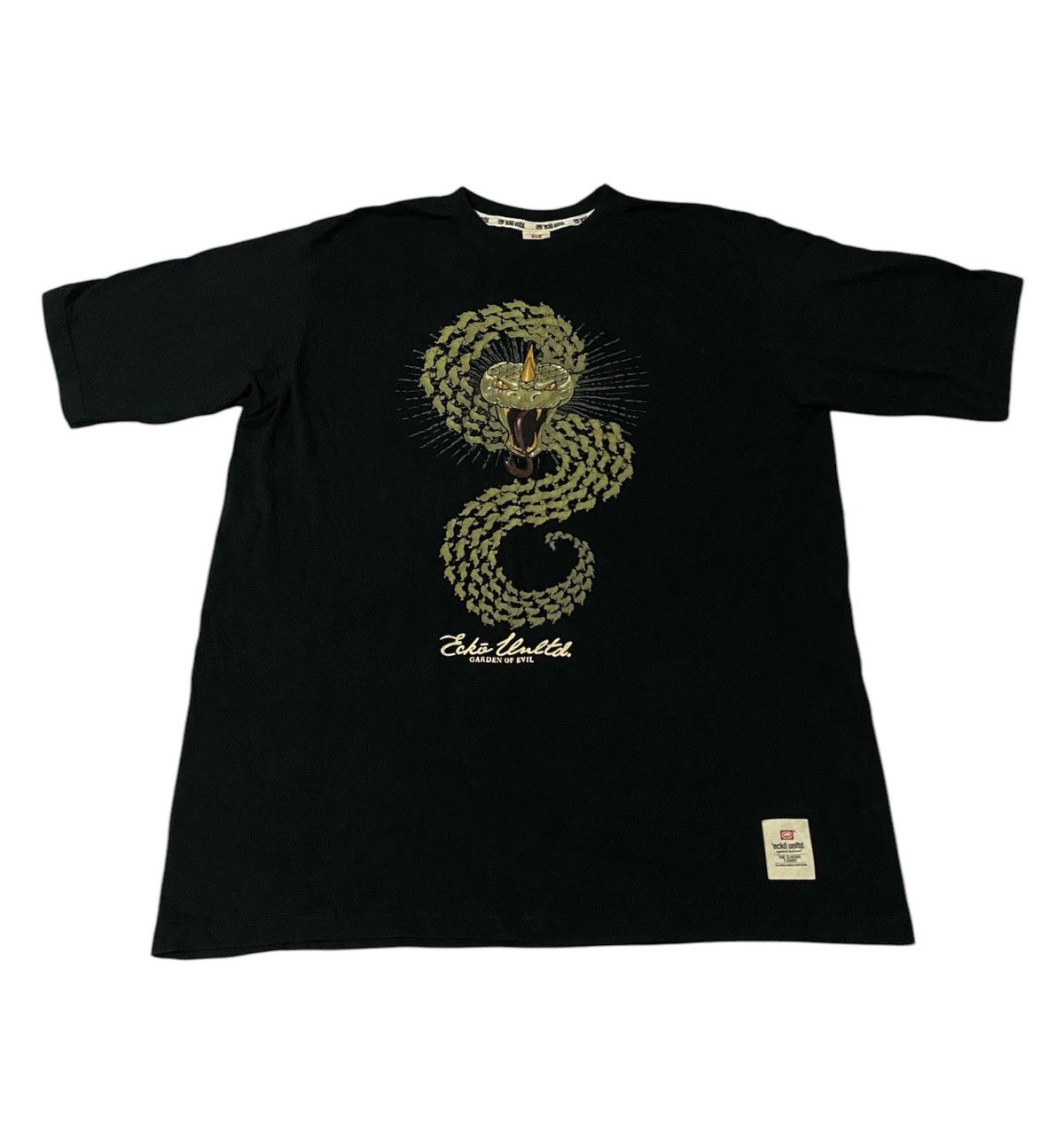Ecko Unltd. × Vintage Ecko Unltd . Y2K Snake Garden Of 3vil M3dus@ Size US XXL / EU 58 / 5 - 1 Thumbnail