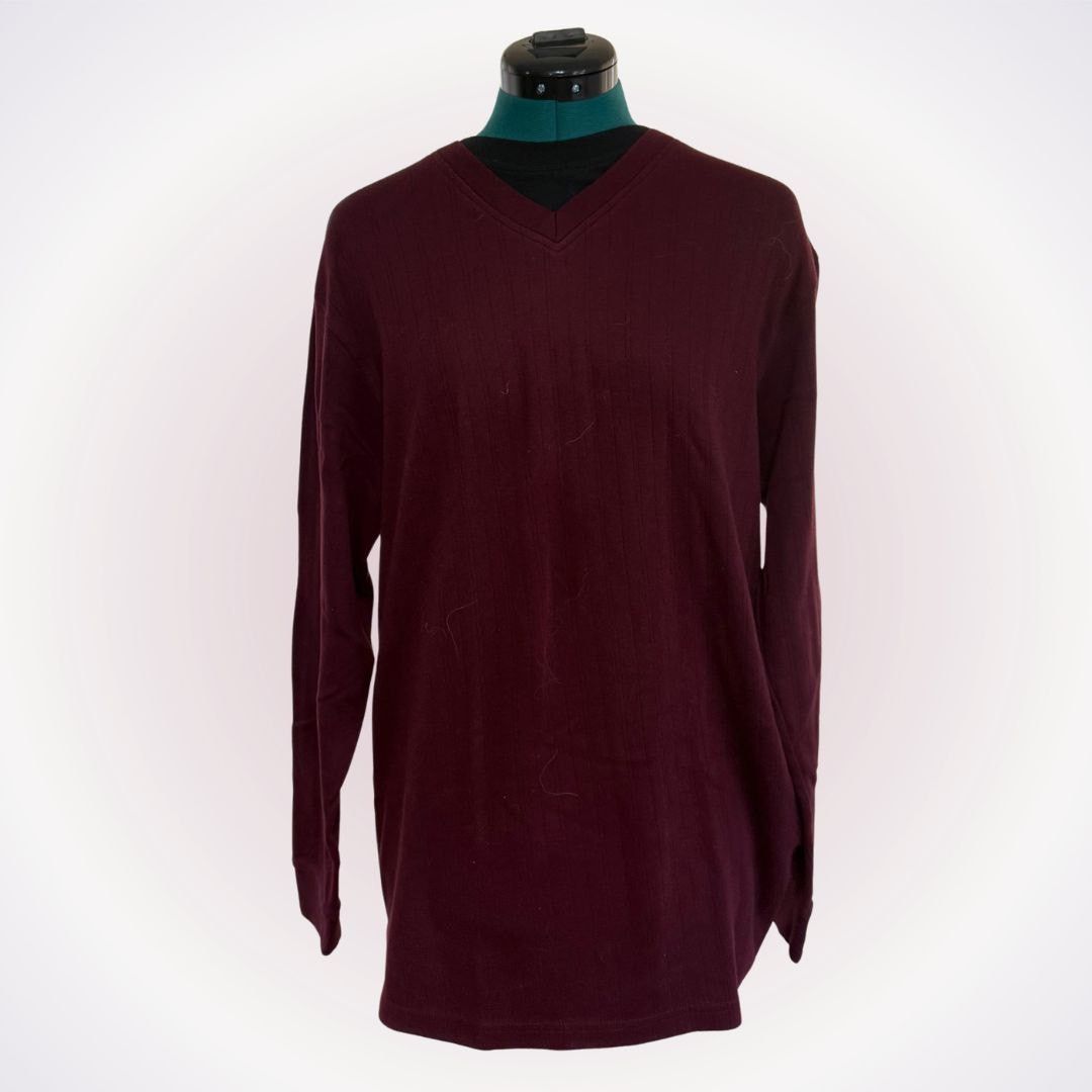 Architect Architect V-Neck Long Sleeve Top | Sz M Size US M / EU 48-50 / 2 - 1 Thumbnail
