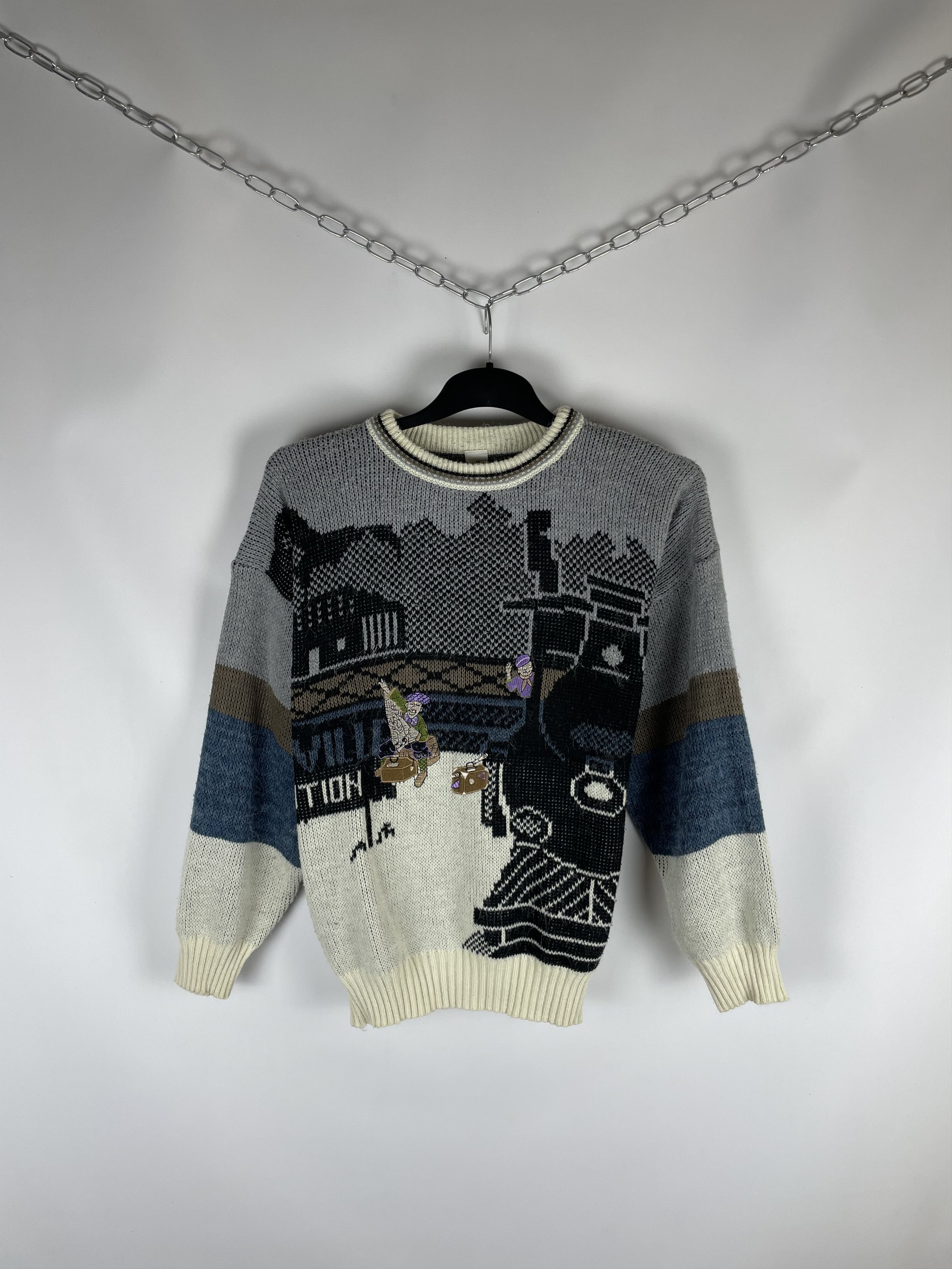 Vintage Vintage 90s Sweaters Size US M / EU 48-50 / 2 - 1 Thumbnail