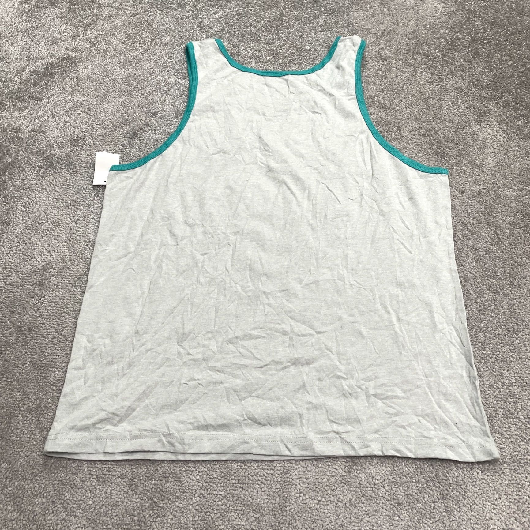 Disney Disney Mickey Melt Tank Top Mens Large Gray Sleeveless Cotton NWT Logo Casual Cotton USA Cartoon Size US L / EU 52-54 / 3 - 2 Thumbnail