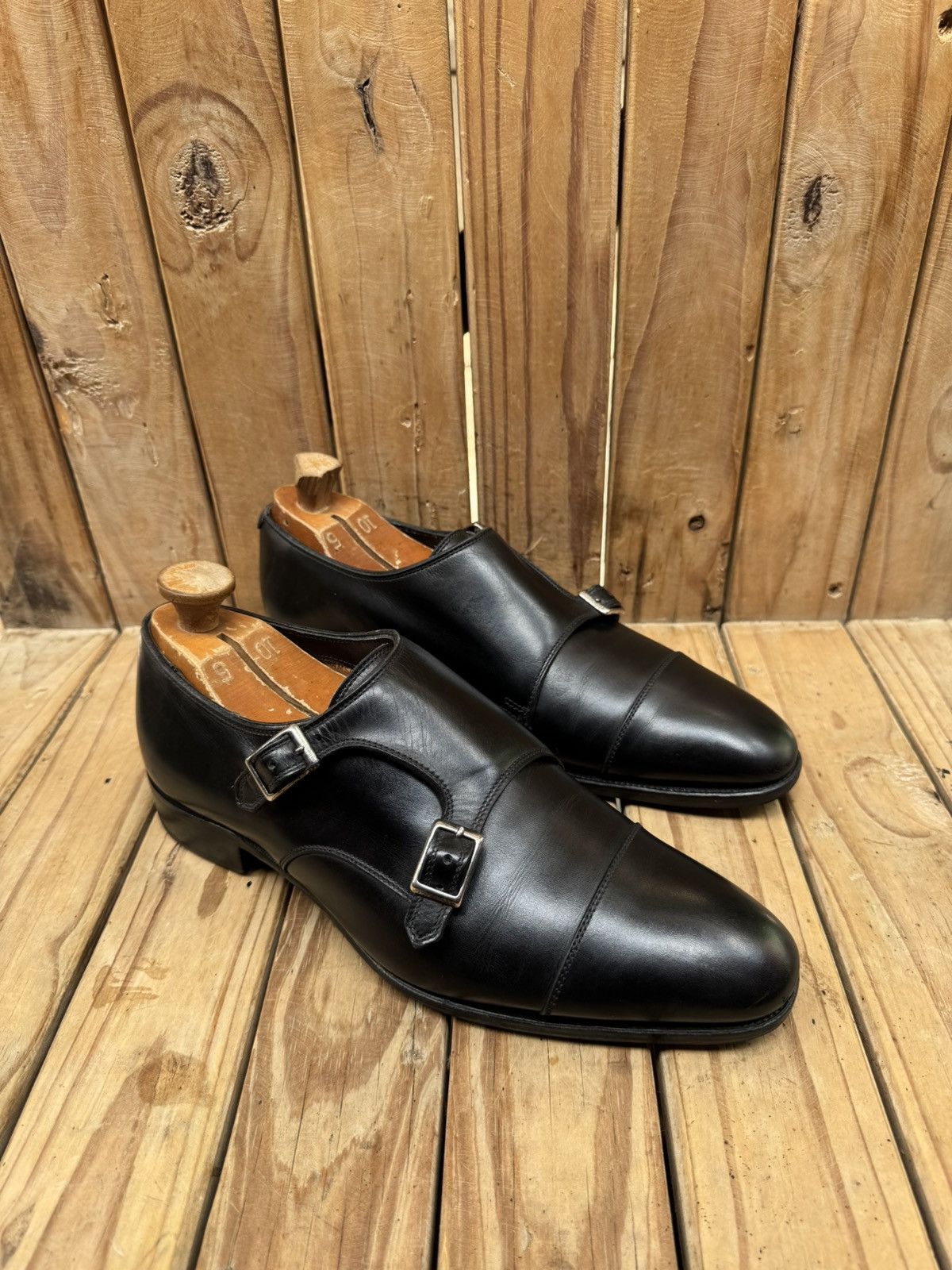 Alfred Sargent Alfred Sargent Ramsey Monk strap leather shoes USA 10 Size US 10 / EU 43 - 13 Thumbnail
