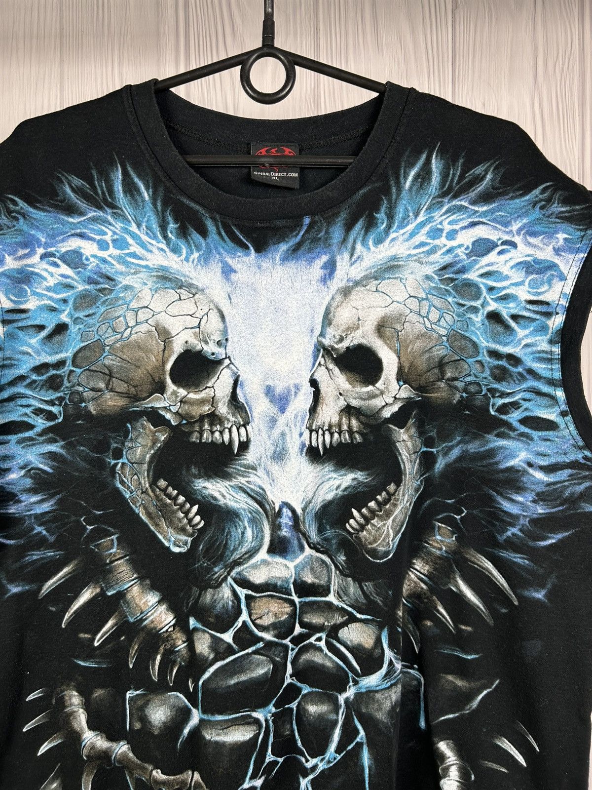 Band Tees Vintage Skull Falmes Band Punk Rock AOP Tank Top Size XL Size US XL / EU 56 / 4 - 4 Thumbnail