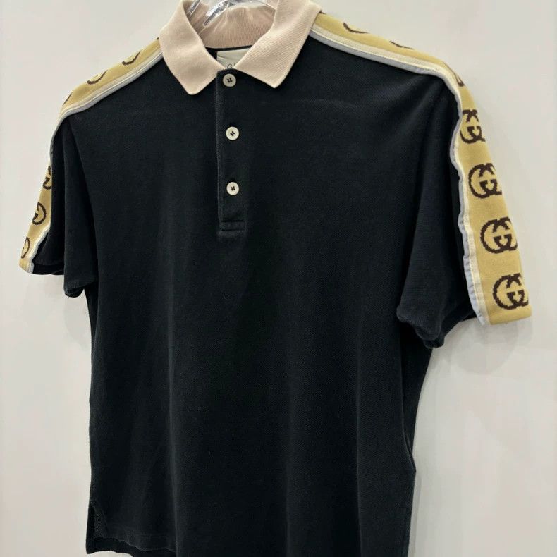 GucciDouble-g short-sleeved polo shirt 2503-Nextarrow