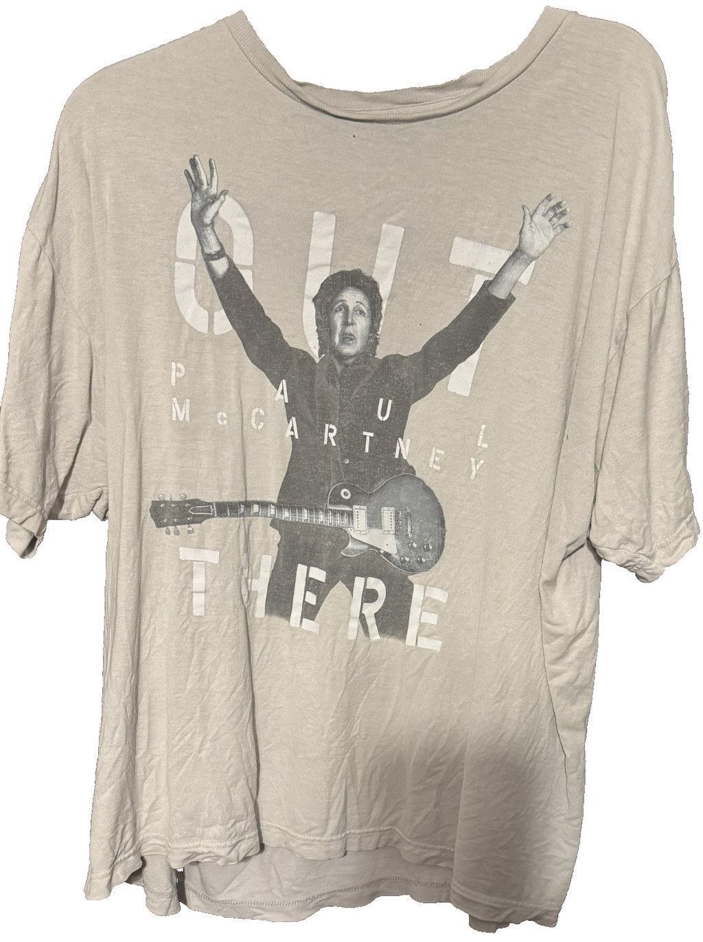 The Unbranded Brand Paul McCartney 2013 Out There Tour tshirt Gray Men's size XL Size US XL / EU 56 / 4 - 1 Thumbnail