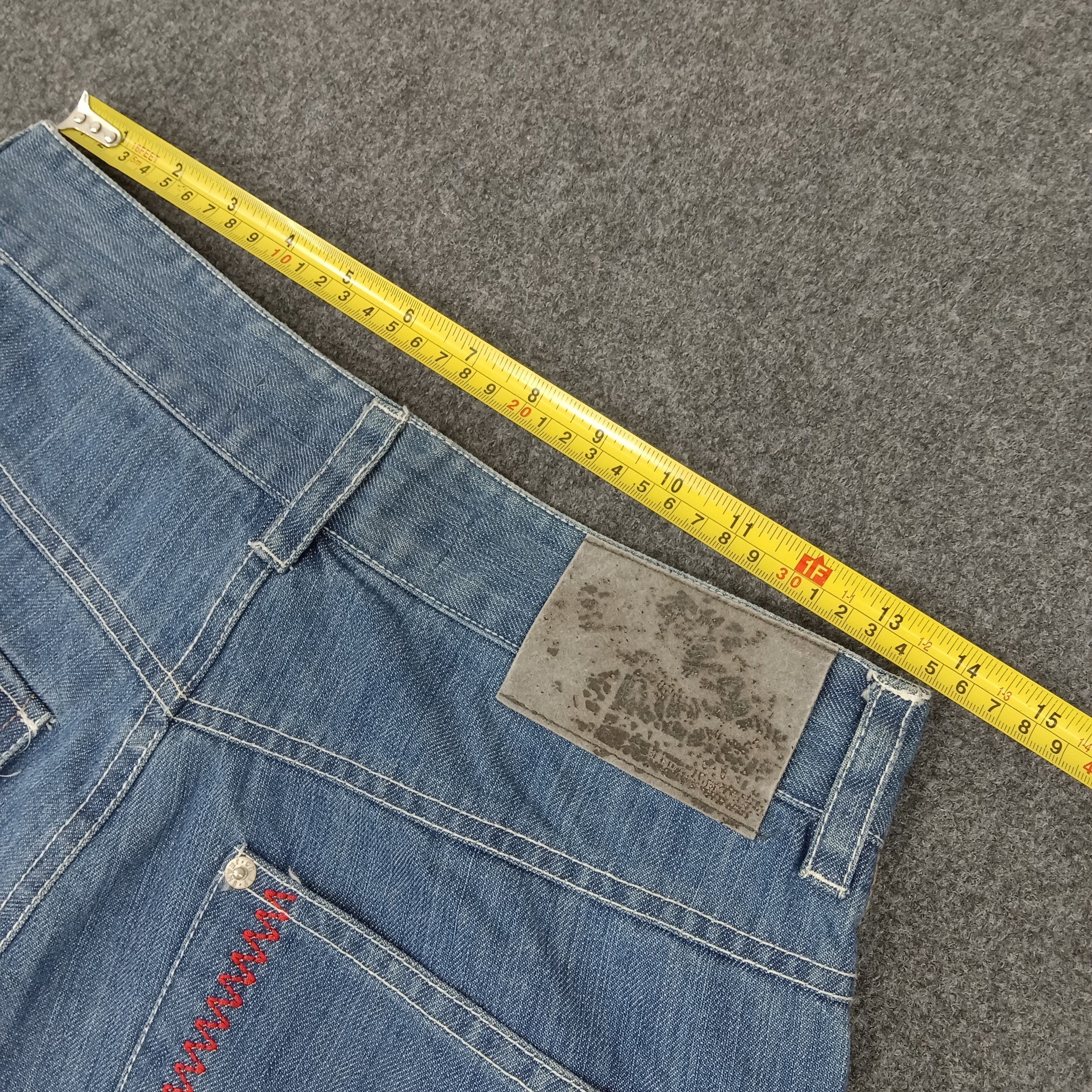 Karl Kani × Vintage Karl Kani American Baggy Style Cargo Denim Jeans Size US 27 - 11 Thumbnail