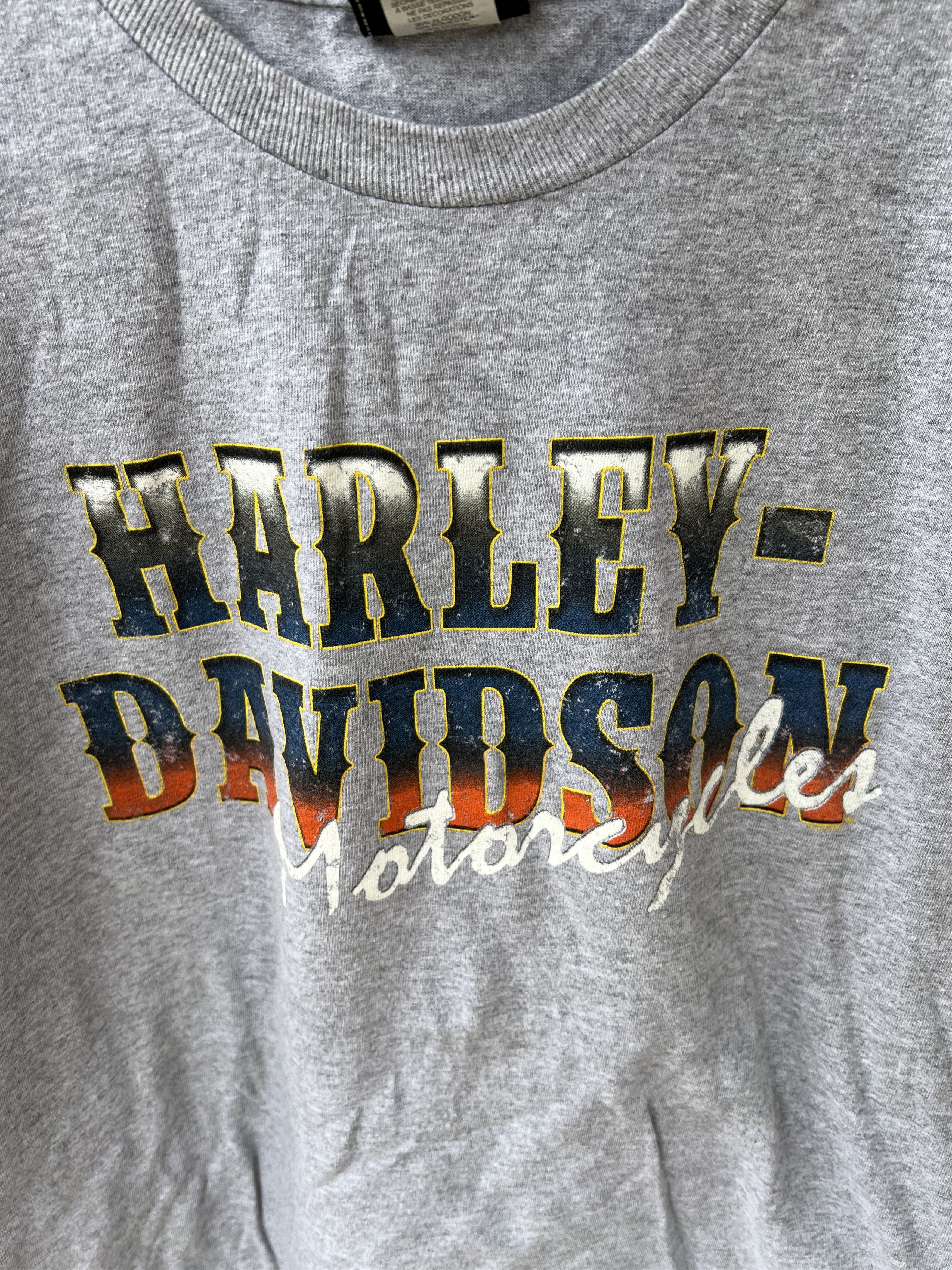 Harley Davidson Harley Davidson Script T-shirt Grey Size US L / EU 52-54 / 3 - 4 Thumbnail