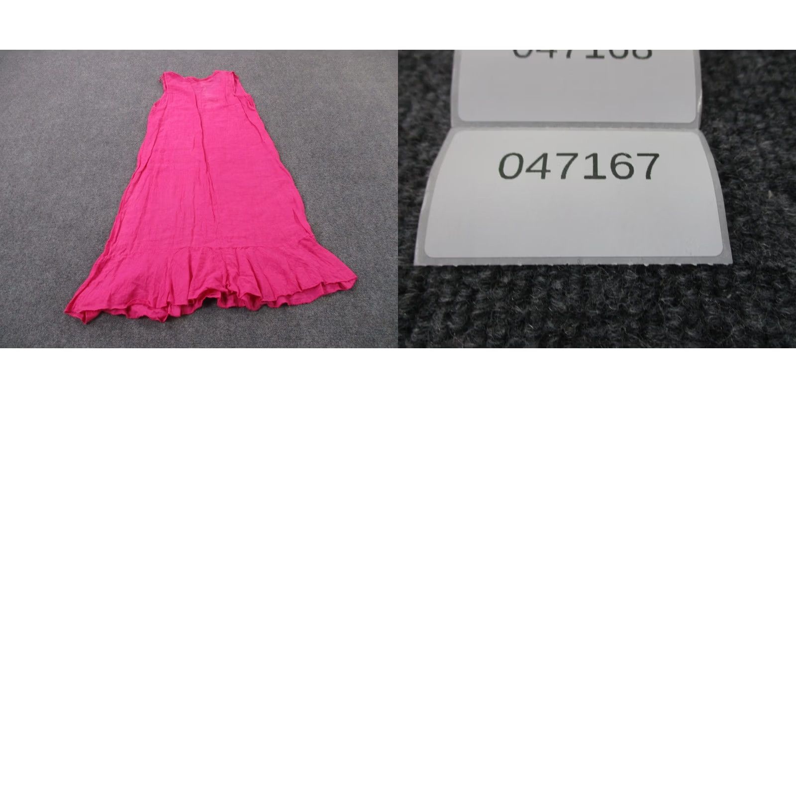 Vintage Francesca Bettini Dress Womens M Pink Linen Summer Outdoors Loose Flowy Italy Dress Size M / US 6-8 / IT 42-44 - 8 Thumbnail